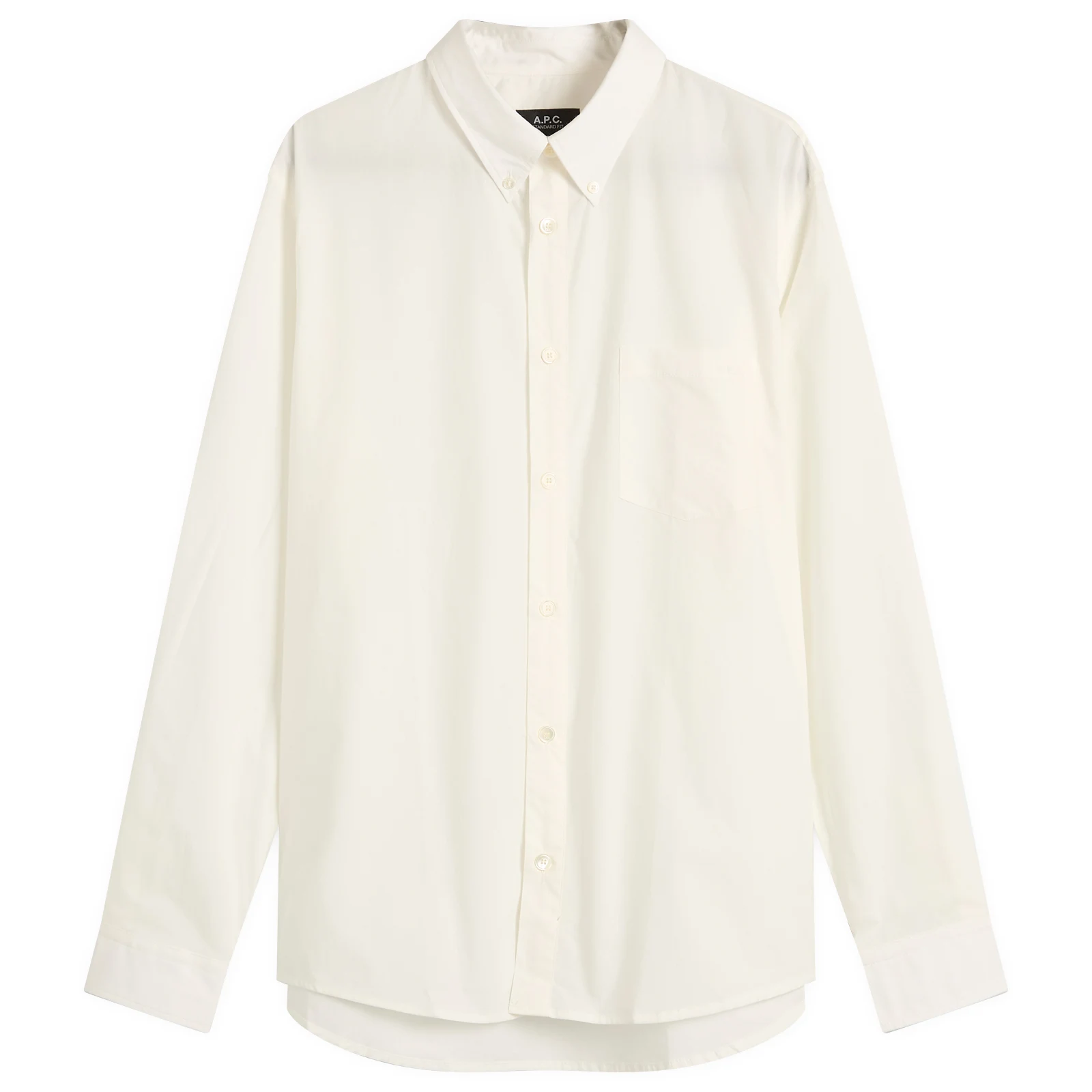 A.P.C. Eduoard Logo Button Down Shirt