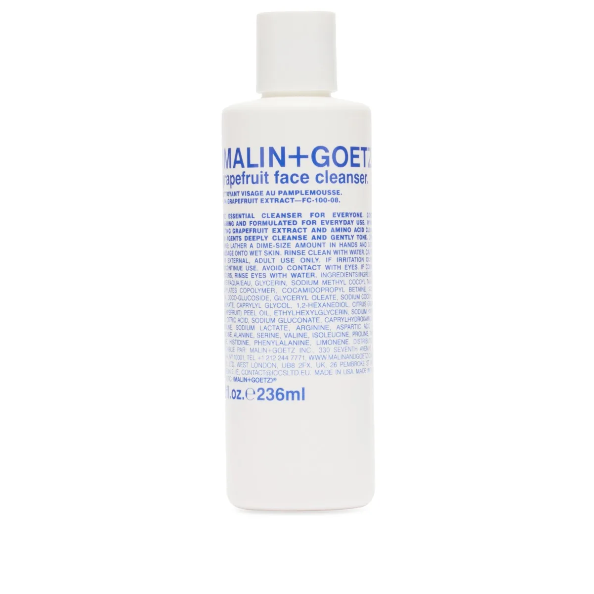 Malin + Goetz Grapefruit Face Cleanser
