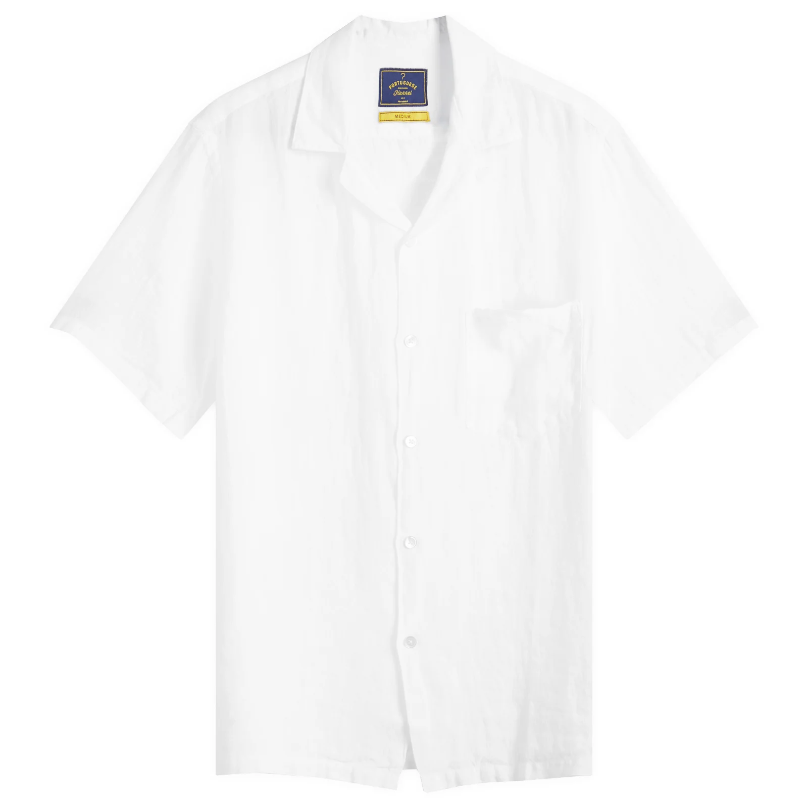 Portuguese Flannel Linen Camp Vacation Shirt