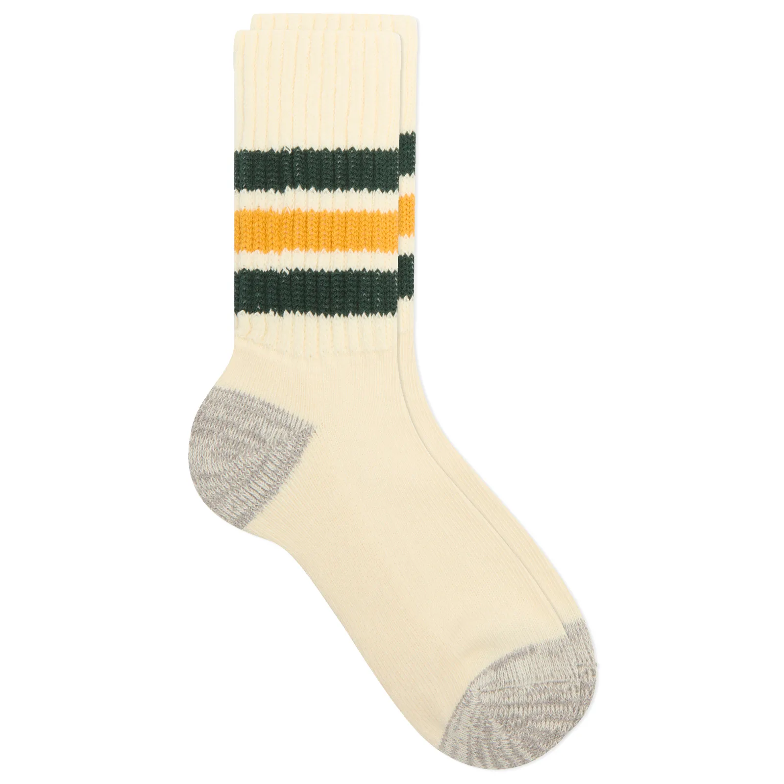 RoToTo Coarse Rib Old School Crew Sock