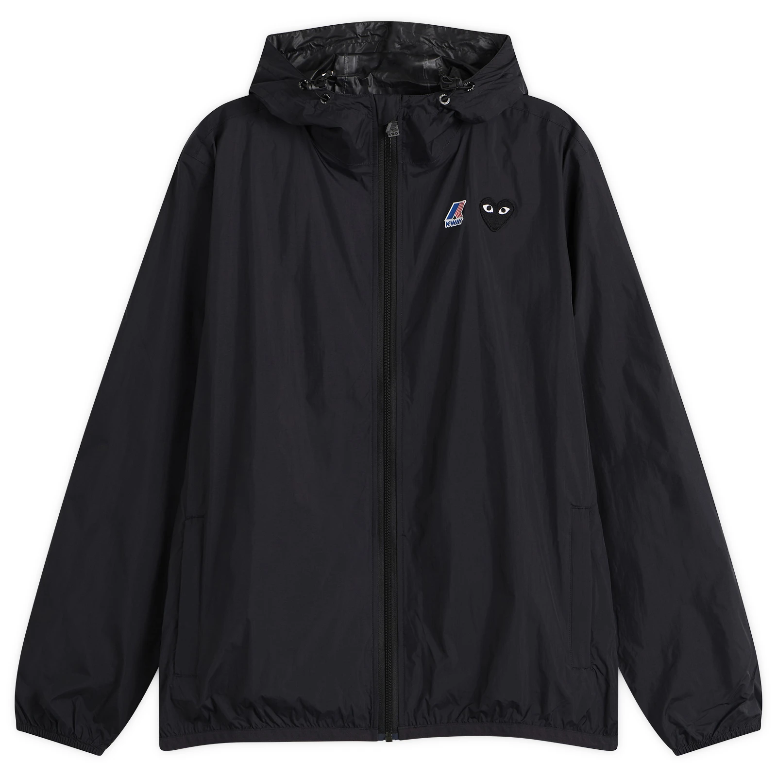 Comme des Garçons Play x K-Way Full Zip Packable Jacket