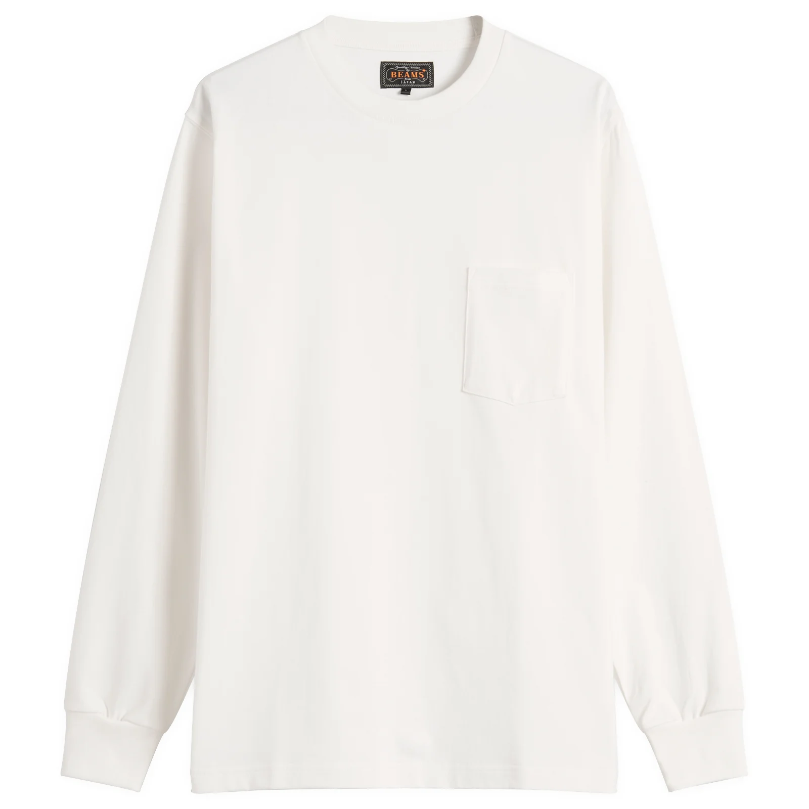 Beams Plus Long Sleeve Pocket T-Shirt