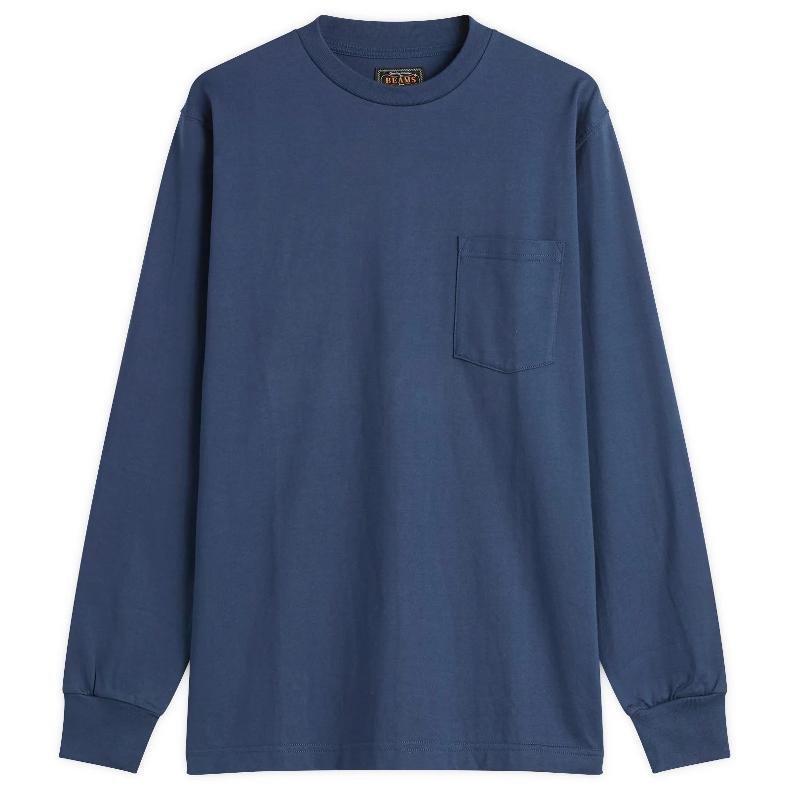 Beams Plus Long Sleeve Pocket T-Shirt