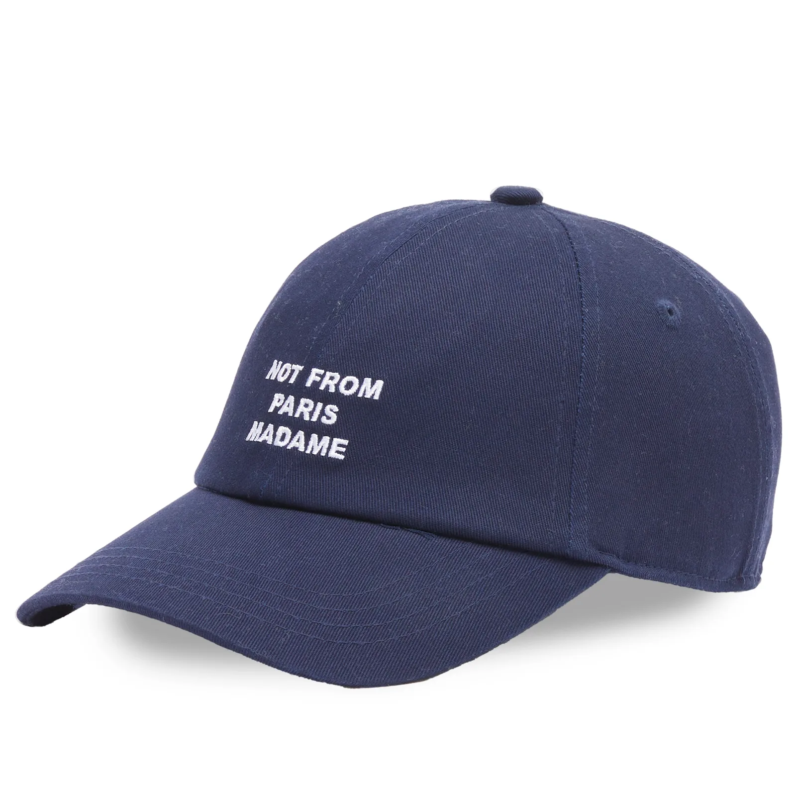 Drôle de Monsieur Slogan Logo Cap