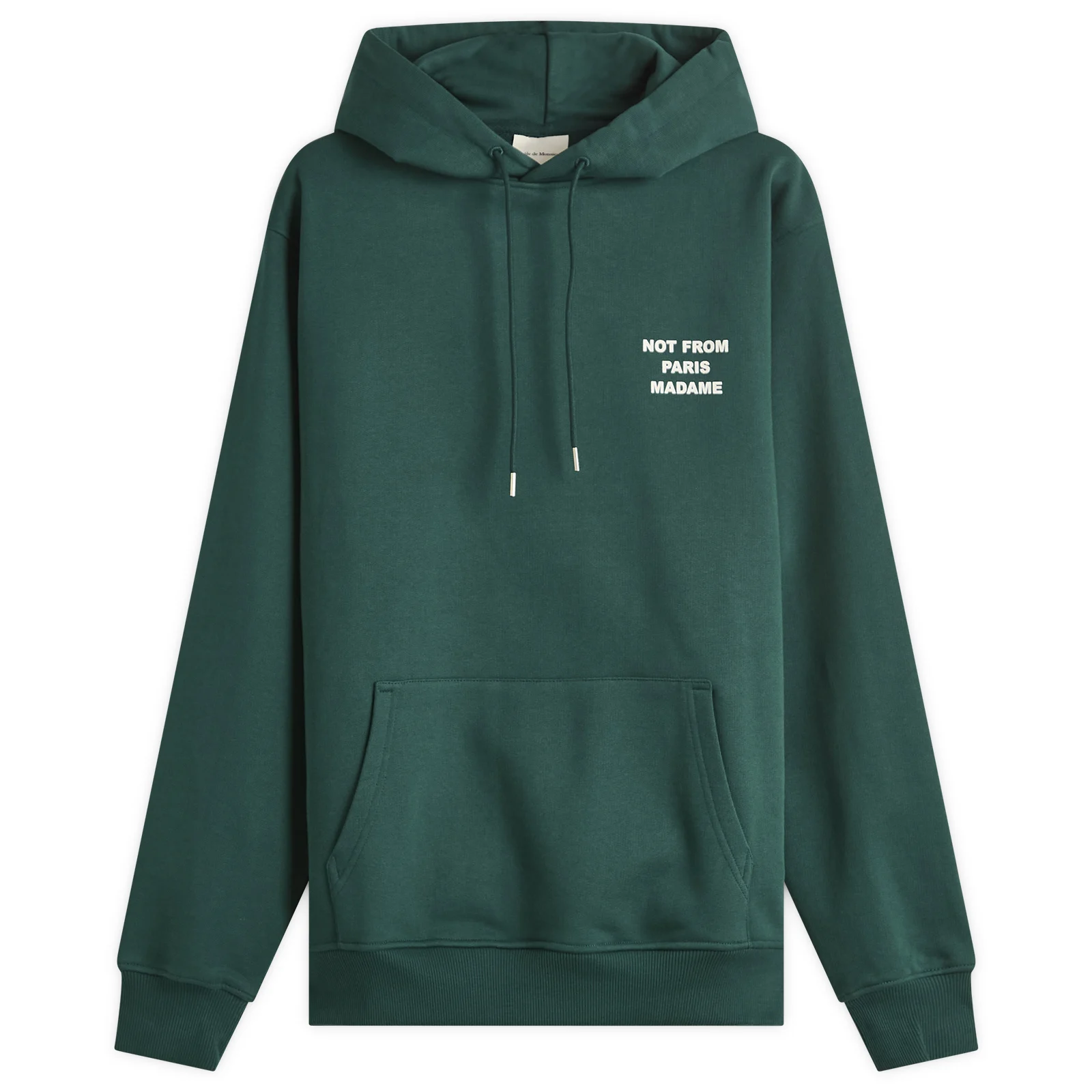 Drôle de Monsieur Not From Paris Madame Slogan Hoodie
