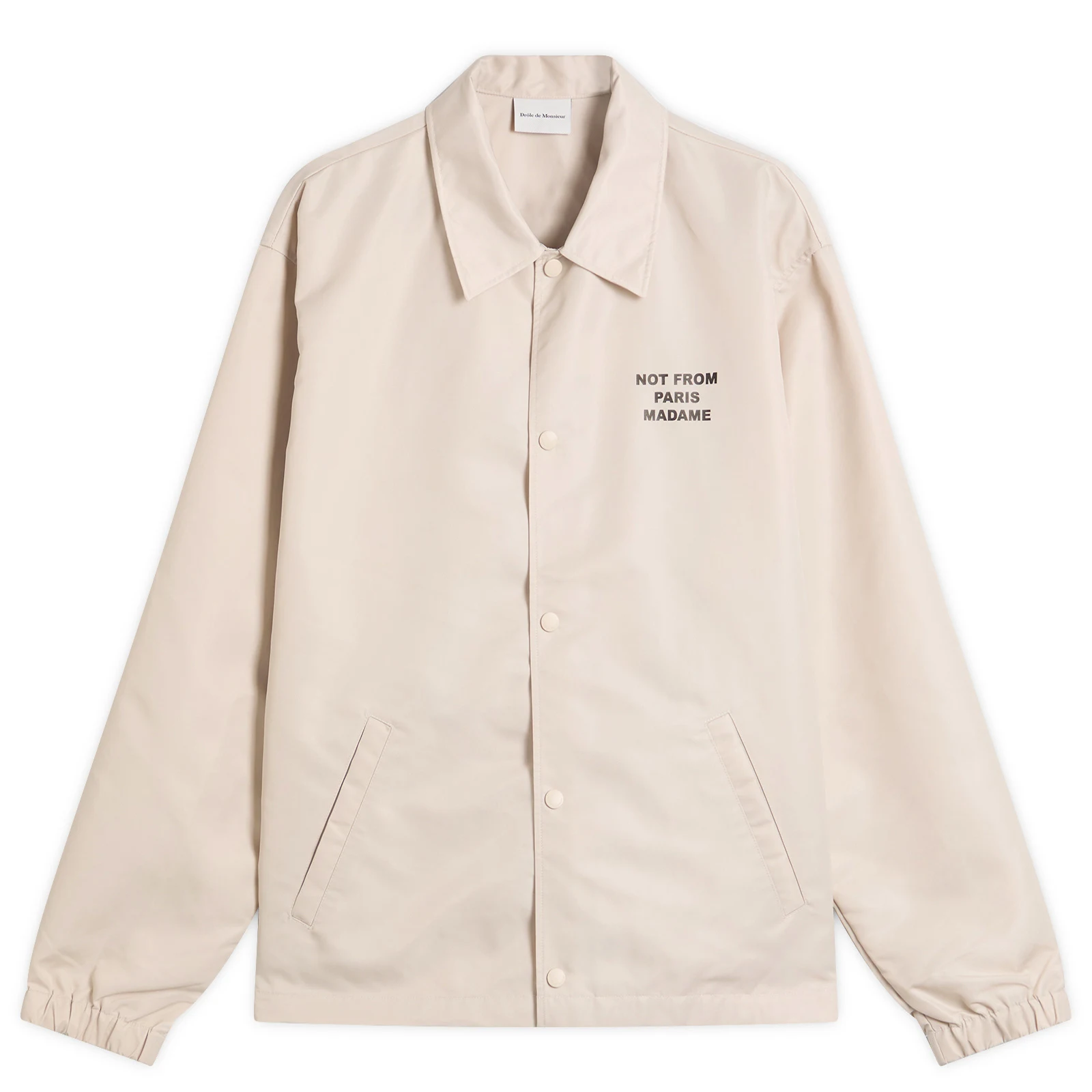 Drôle de Monsieur Slogan Coach Jacket