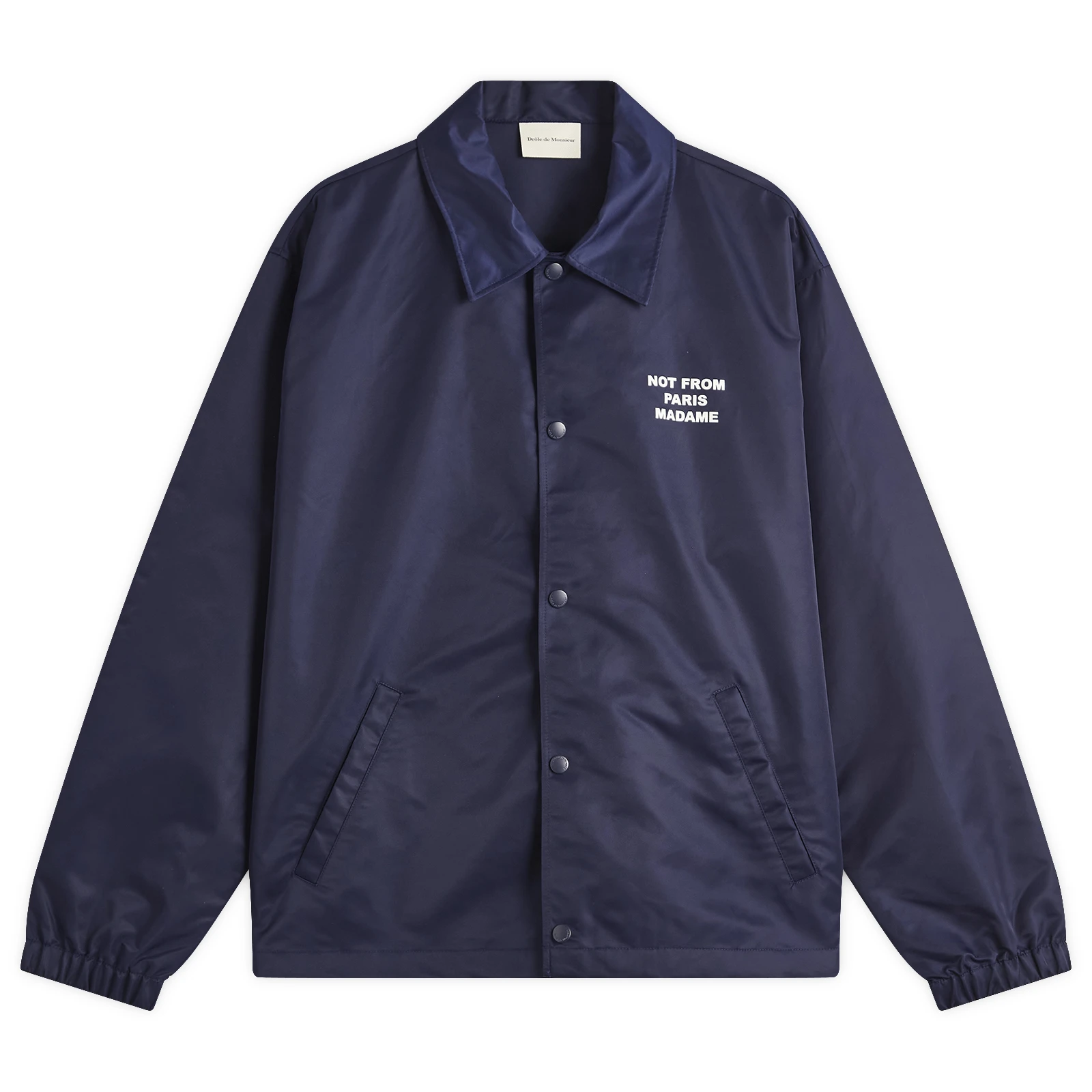 Drôle de Monsieur Slogan Coach Jacket