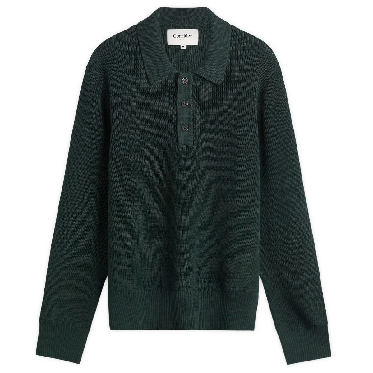 Corridor Long Sleeve Slouchy Polo Shirt