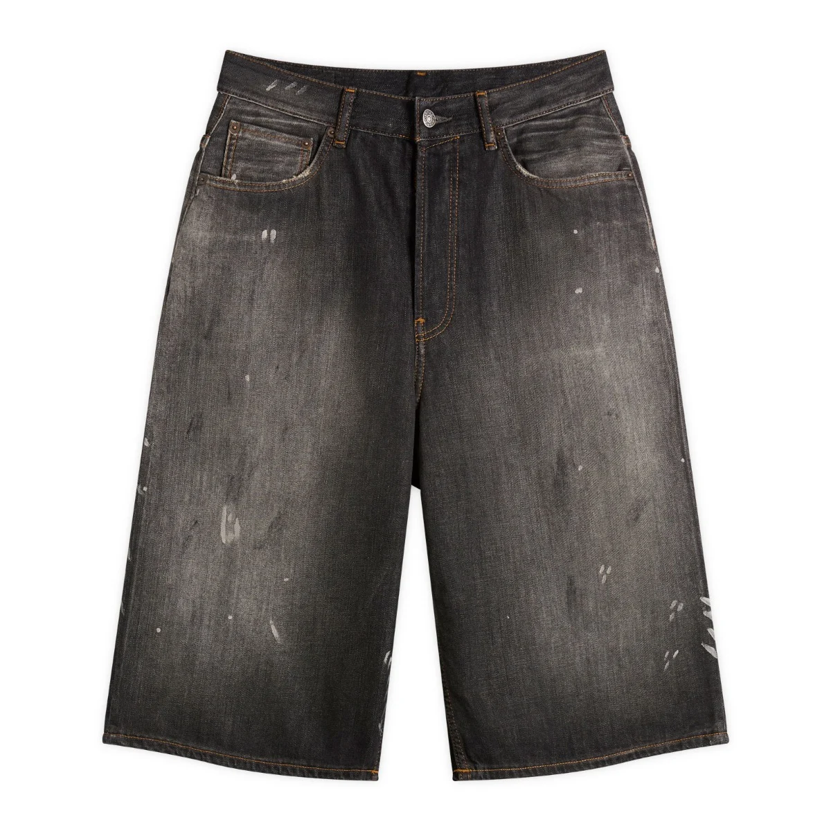 Acne Studios Judda M FN Black Trafalgar Denim Shorts