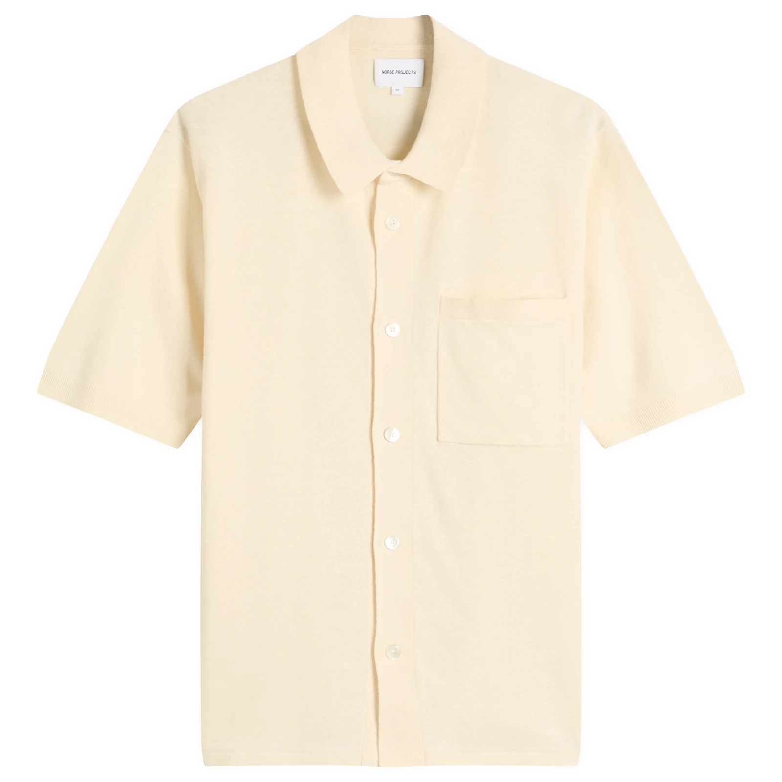 Norse Projects Rollo Full Button Knit Polo