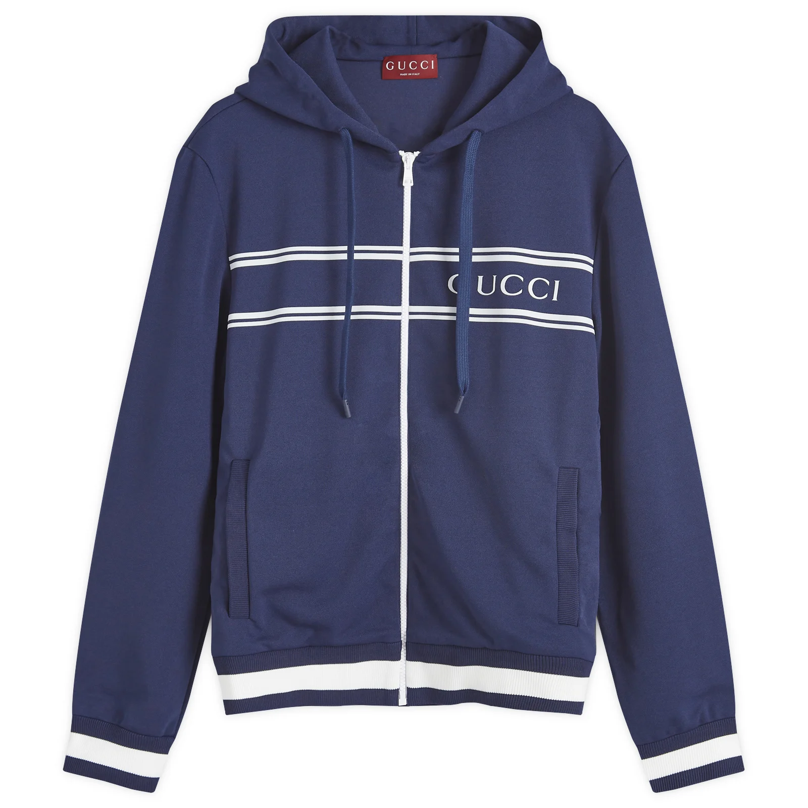 Gucci Logo Zip Hoodie