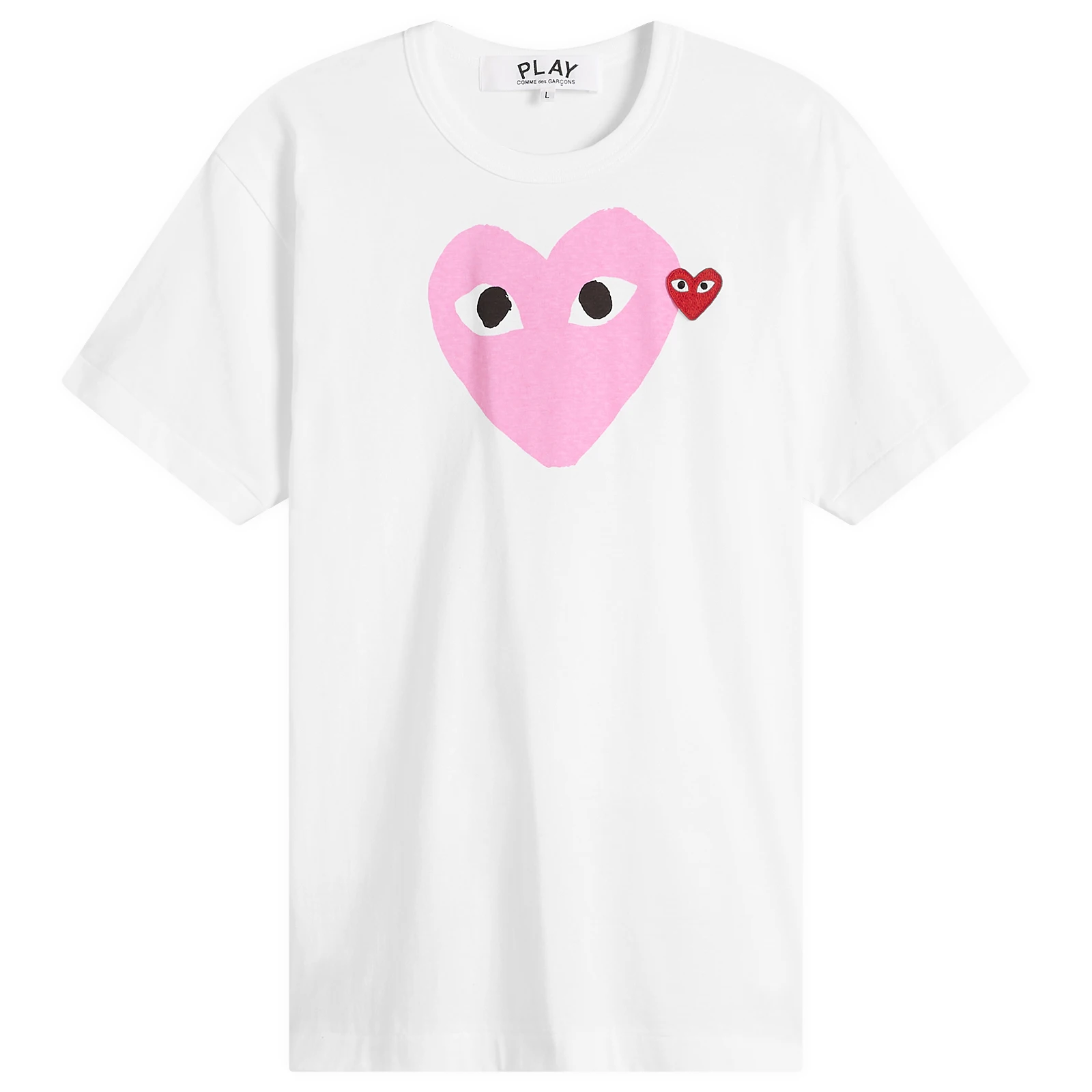 Comme des Garçons Play Red Heart Colour Heart T-Shirt