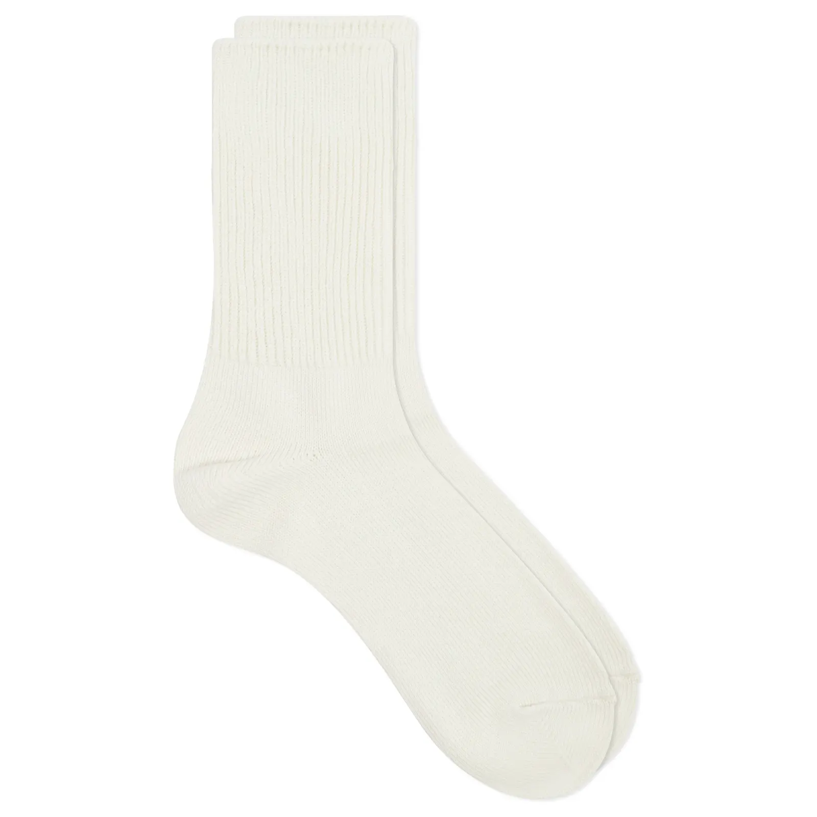 RoToTo Organic Daily Ribbed Crew Sock - 3 Pack