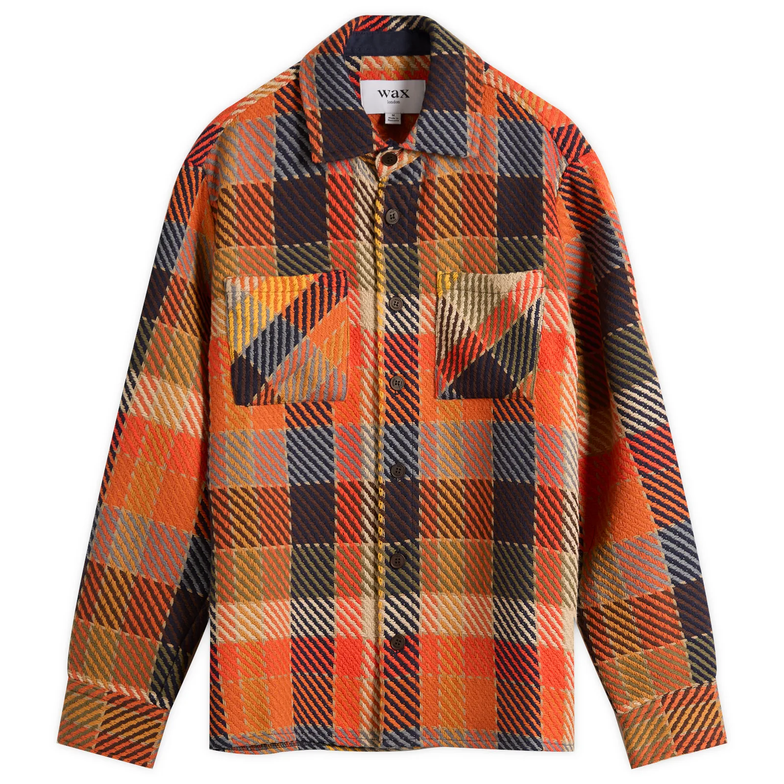 Wax London Whiting Pike Check Overshirt