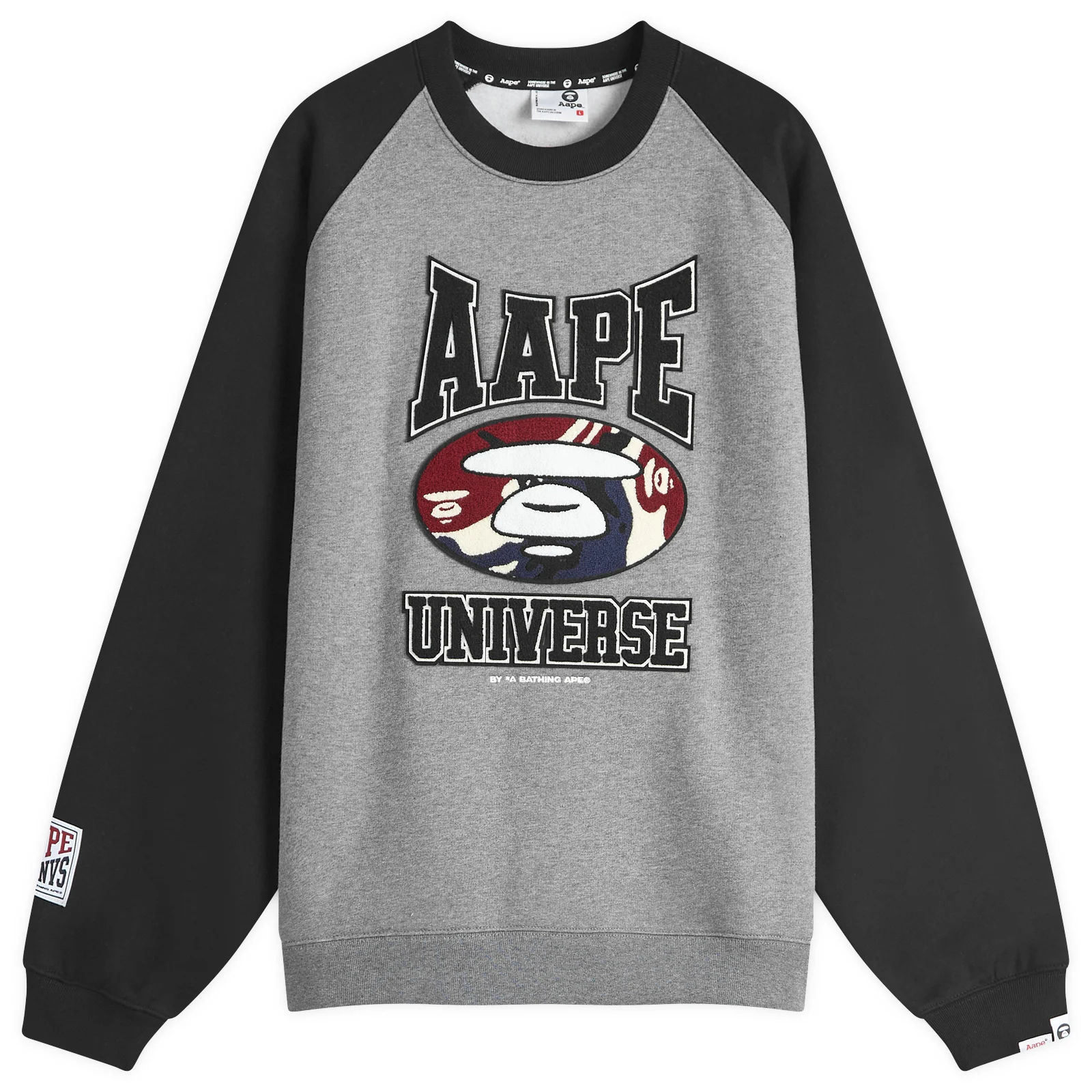 AAPE Ice Hockey Camo Stamp Sweatshirt