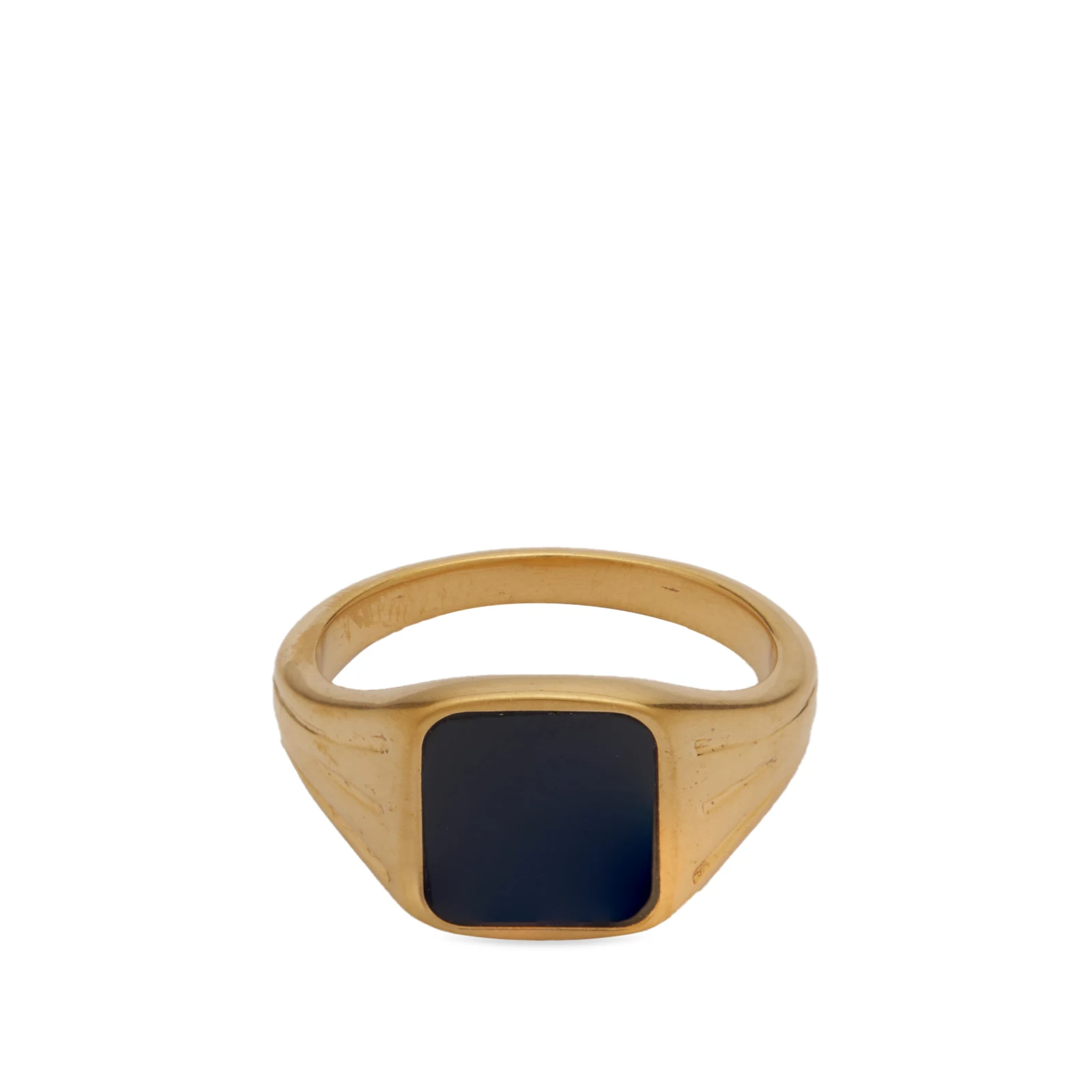 Missoma x Lucy Williams Black Spinel Gemstone Signet Ring