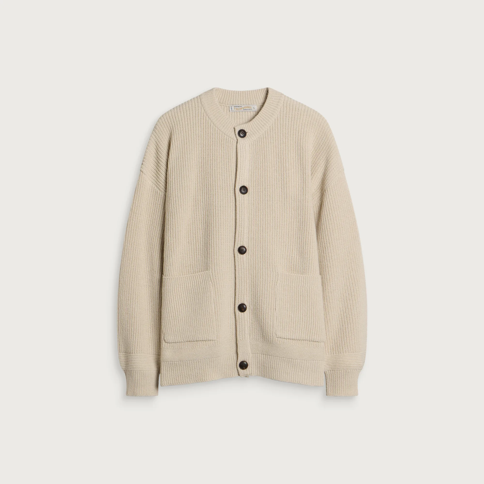 FrizmWORKS Heavy Wool Cardigan