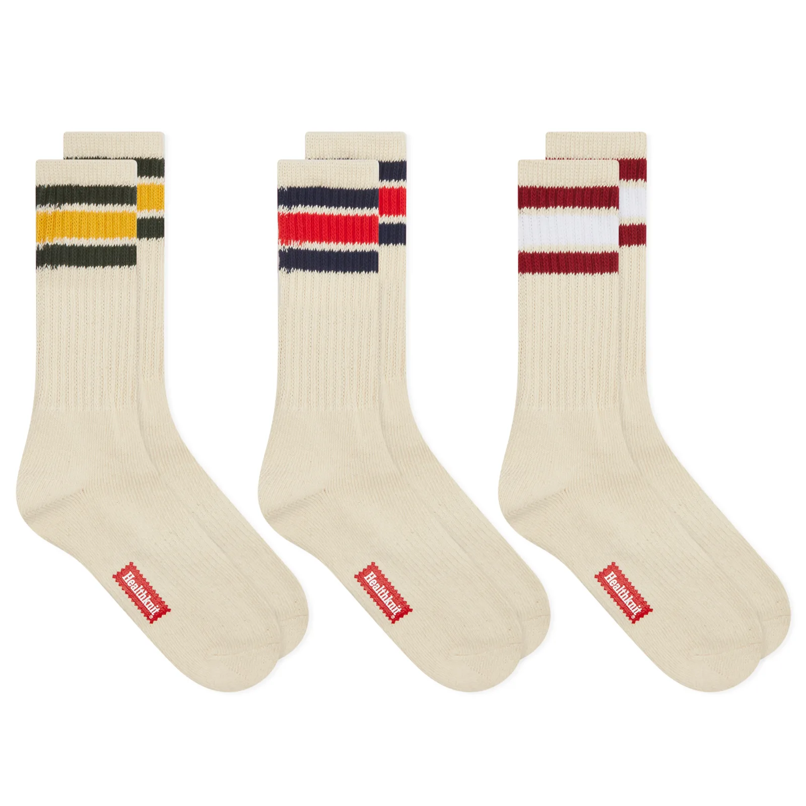 Healthknit Crew Sock - 3 Pack