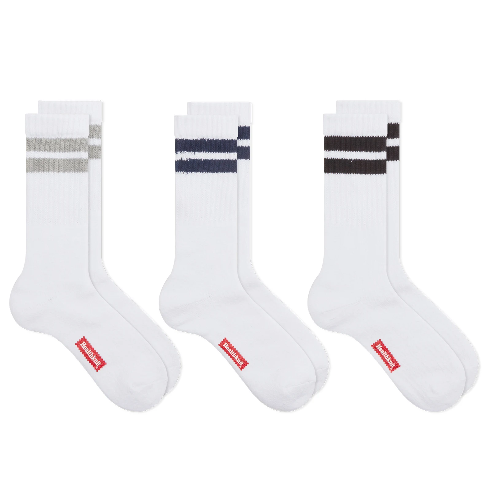 Healthknit Crew Sock - 3 Pack