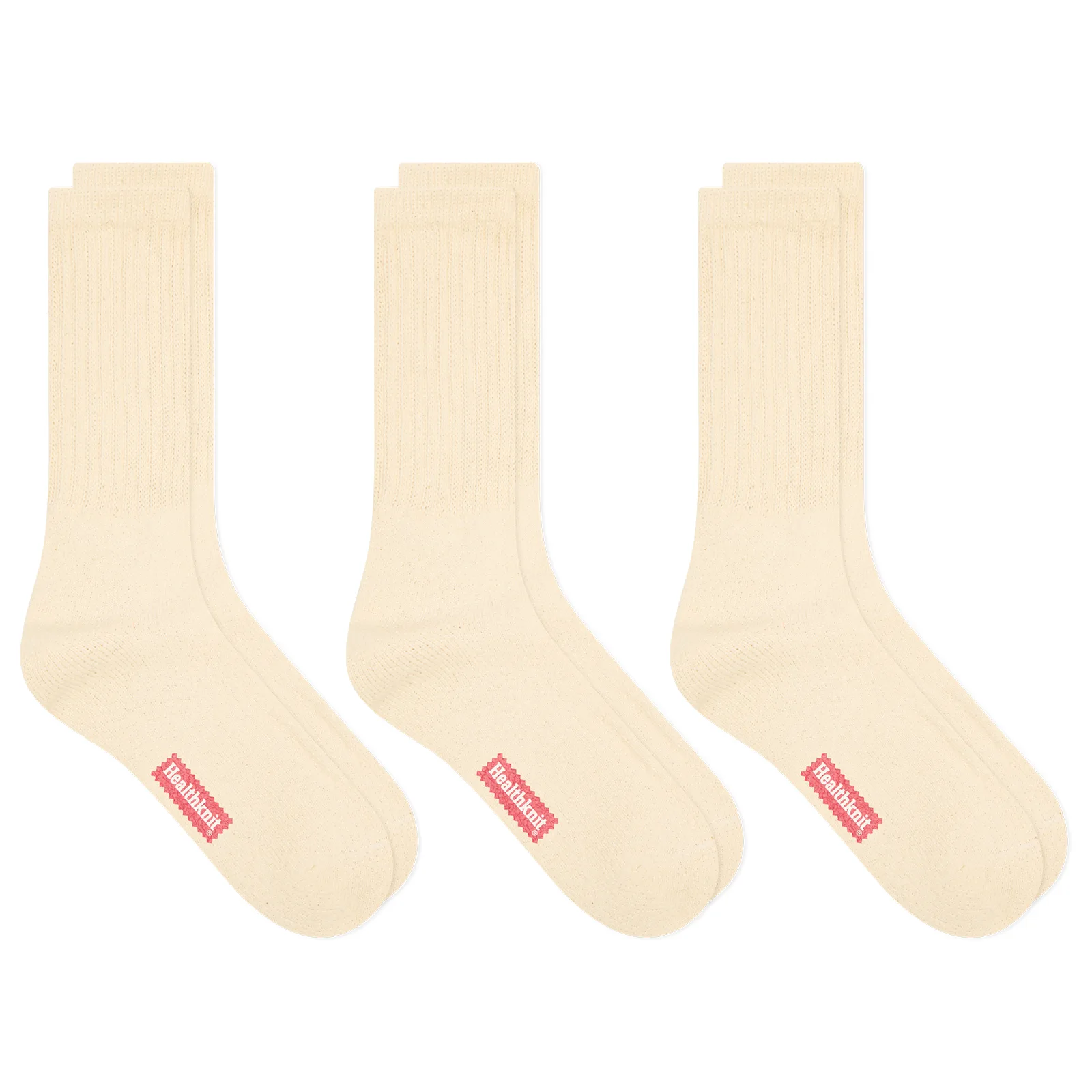 Healthknit Crew Sock - 3 Pack