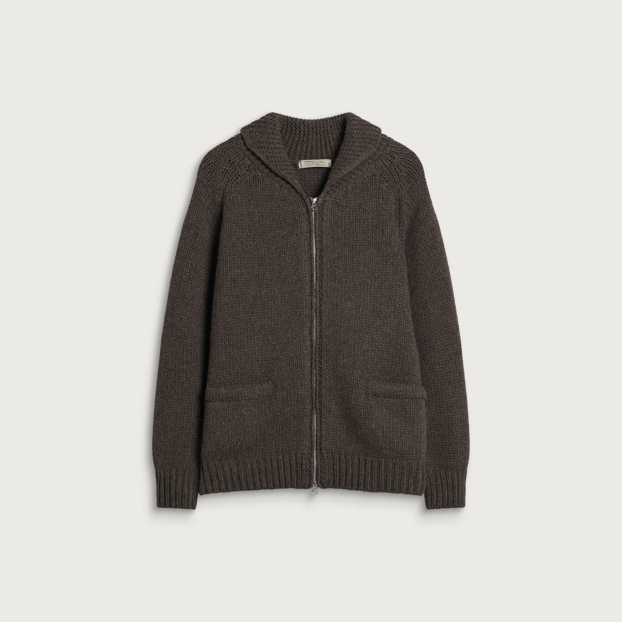 FrizmWORKS Cowichan Zip Up Cardigan