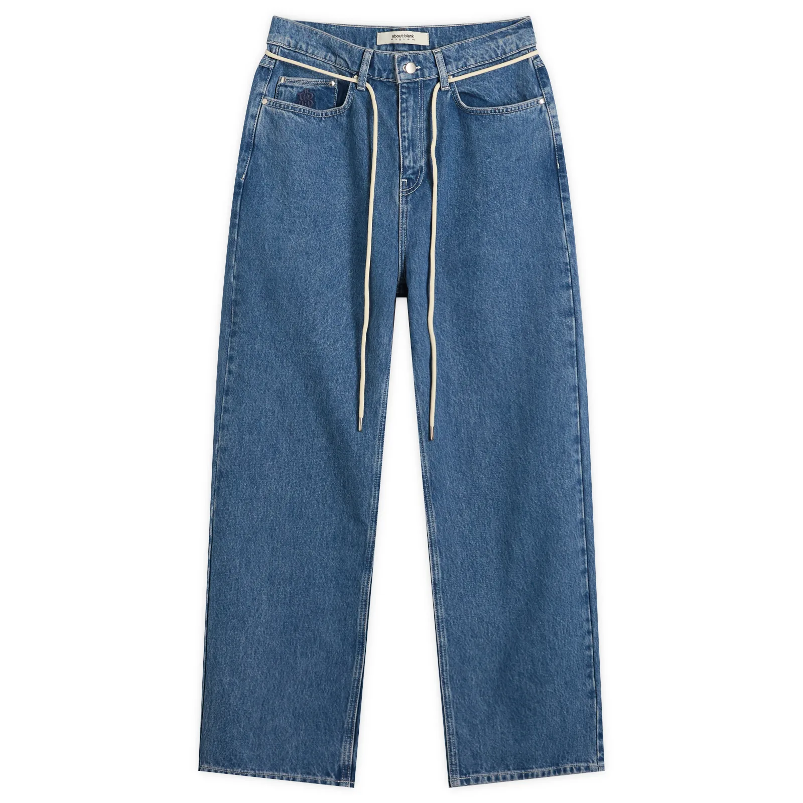about:blank Straight Leg Denim Jeans
