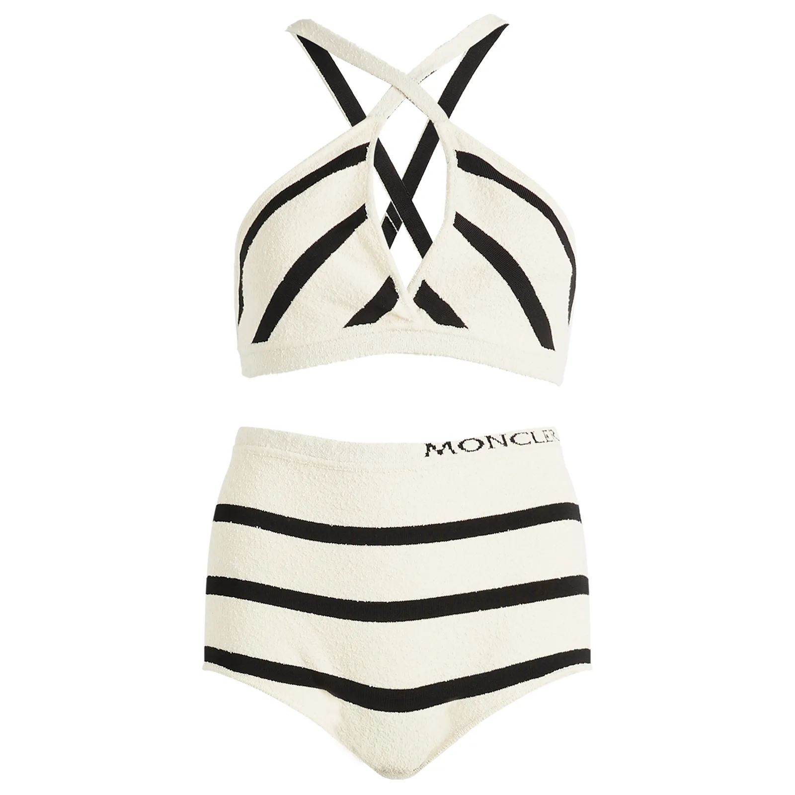 Moncler Stripe Bikini Set