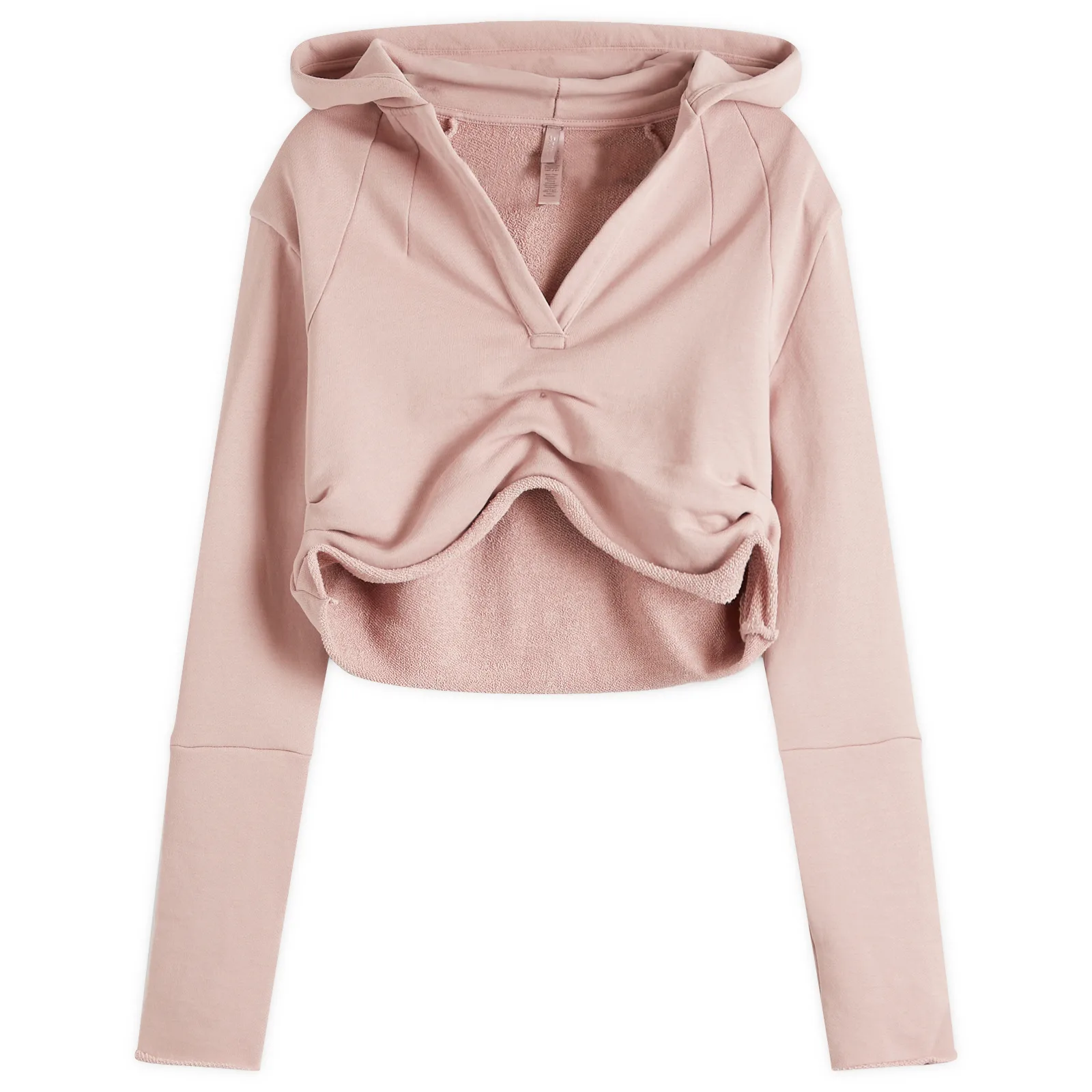 SKIMS Shoulder Pad Cropped Hoodie