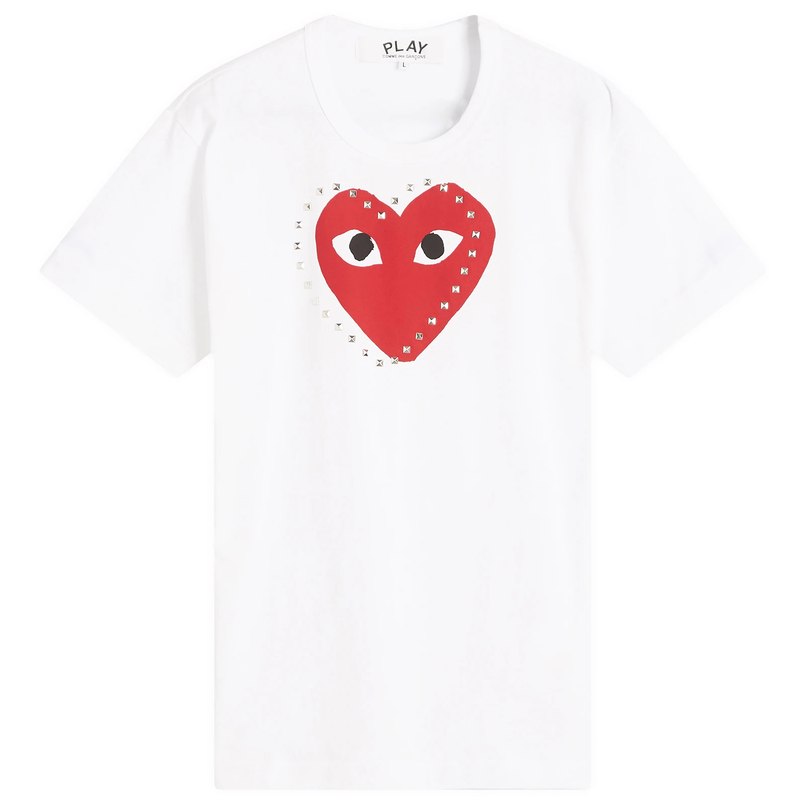 Comme des Garçons Play Studded Large Heart T-Shirt