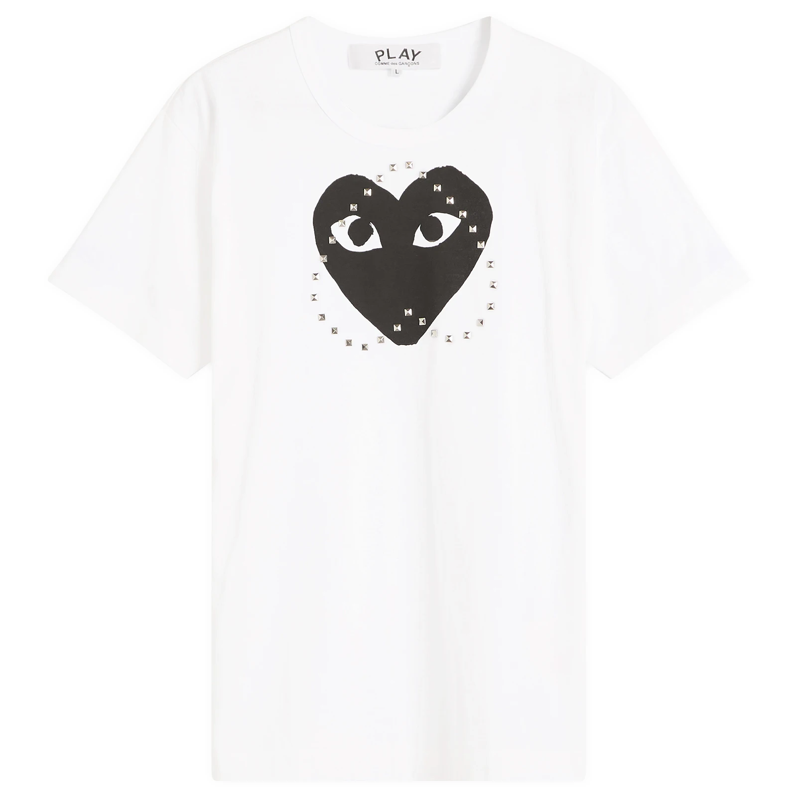 Comme des Garçons Play Studded Large Heart T-Shirt