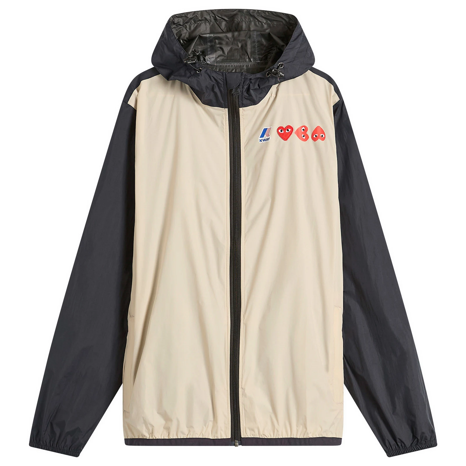 Comme des Garçons Play x K-Way Colour Block Jacket
