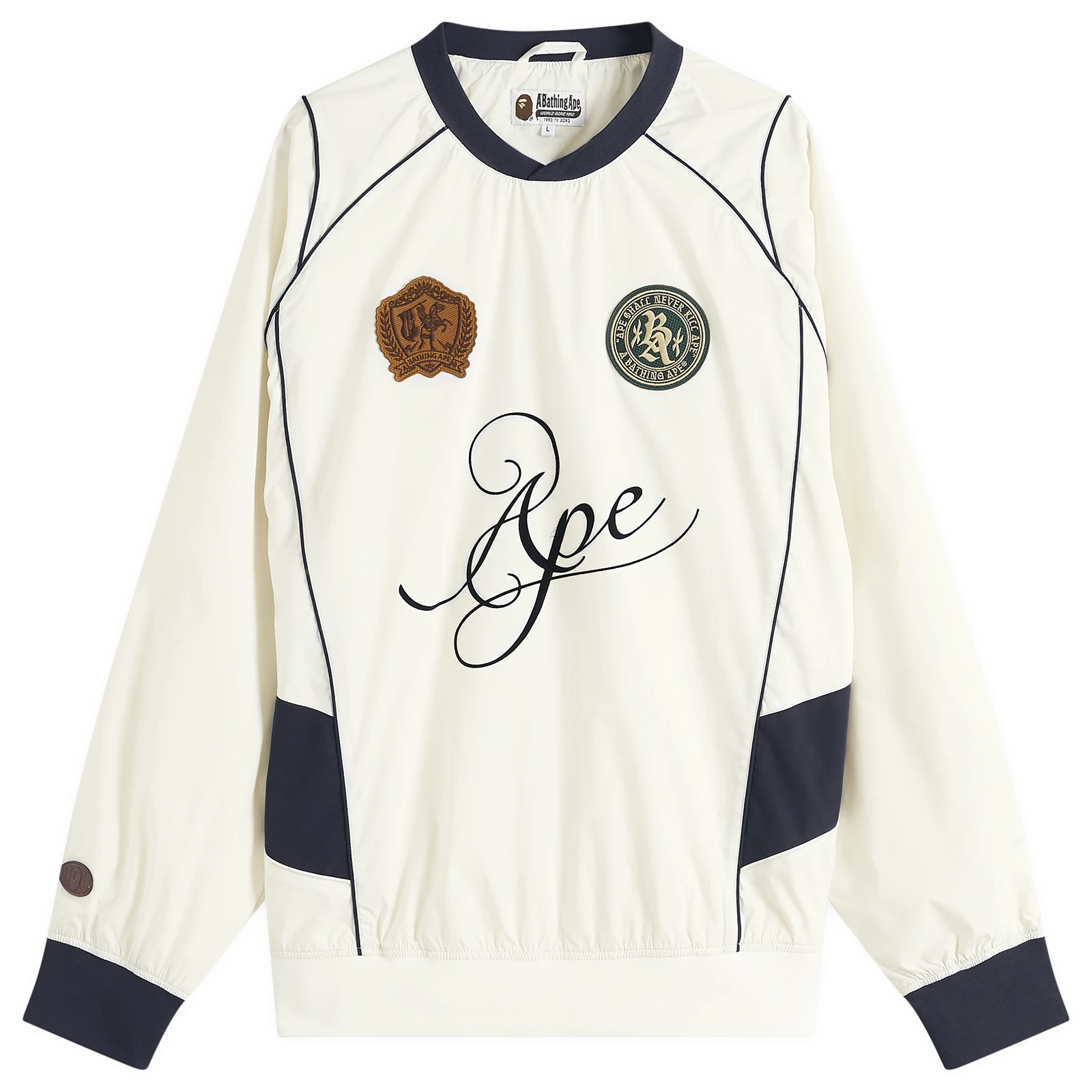 A Bathing Ape Multi Logo Relaxed Fit Pullover