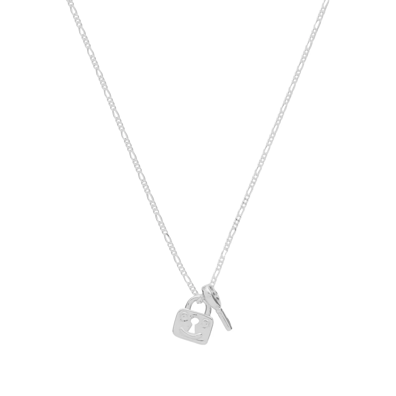 Alec Doherty Lock and Key Pendant Necklace