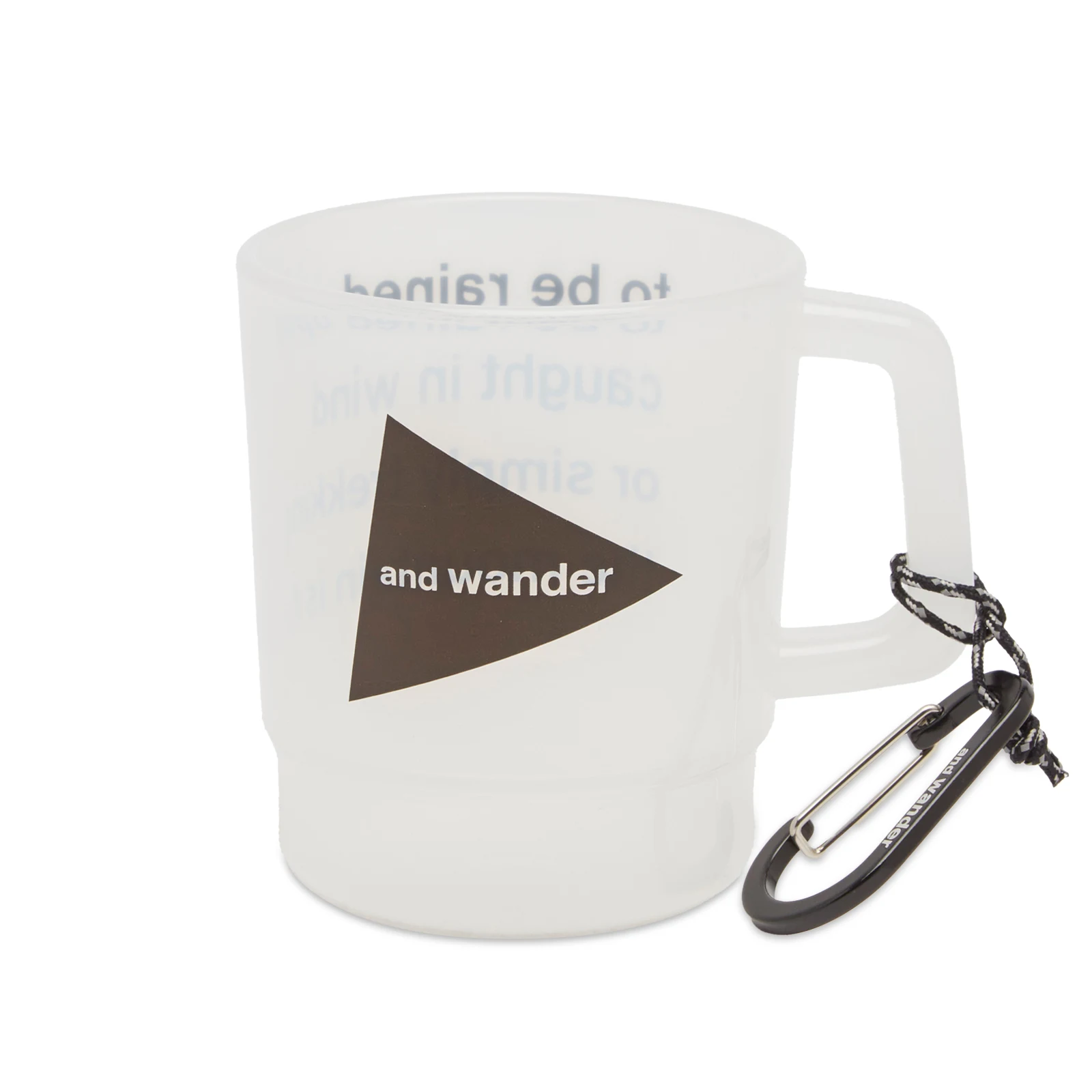 and wander Logo Mug