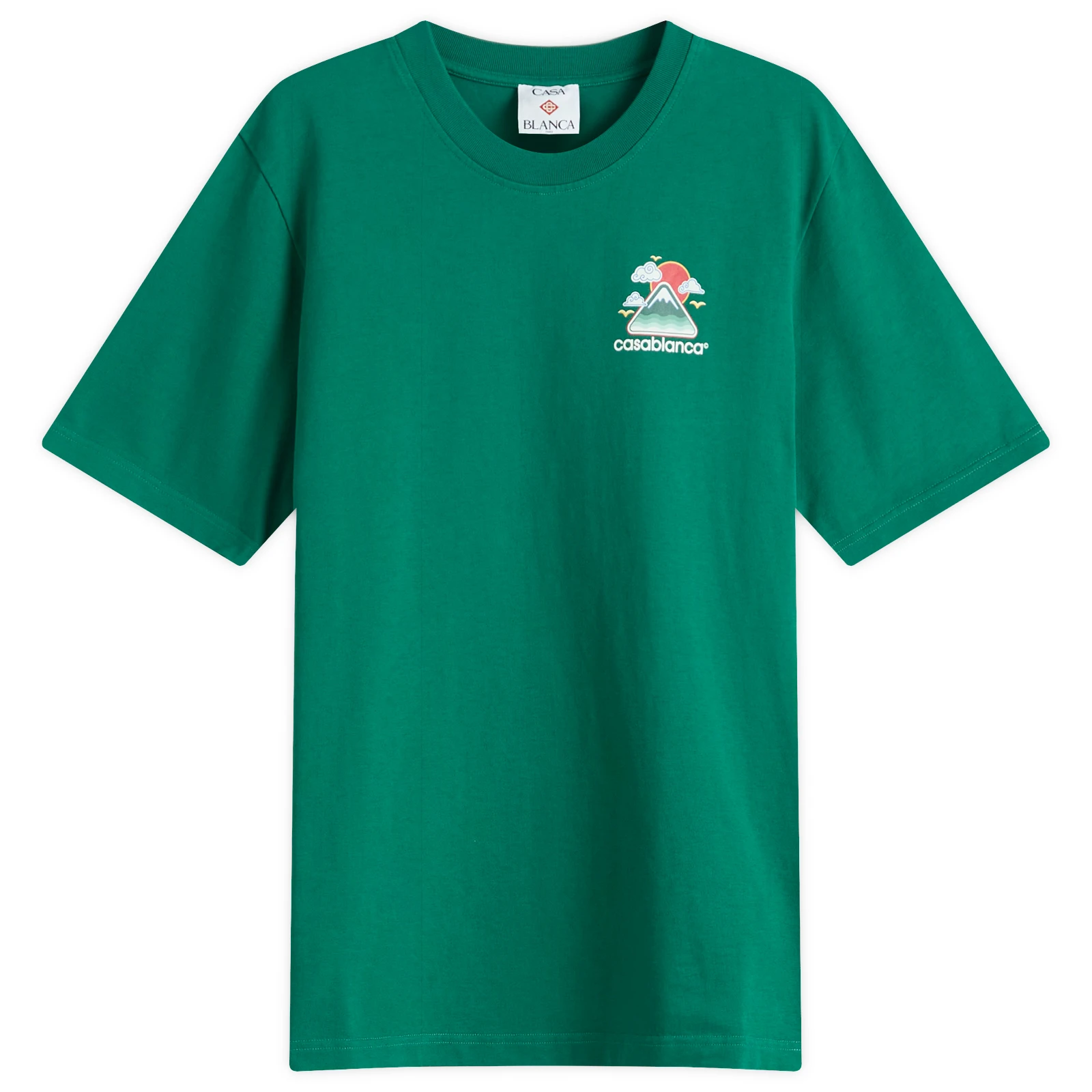 Casablanca Montagne Ondulée Screen Printed T-Shirt