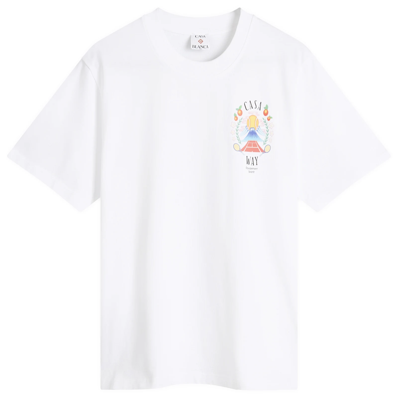 Casablanca Casa Way Mountain Printed T-Shirt