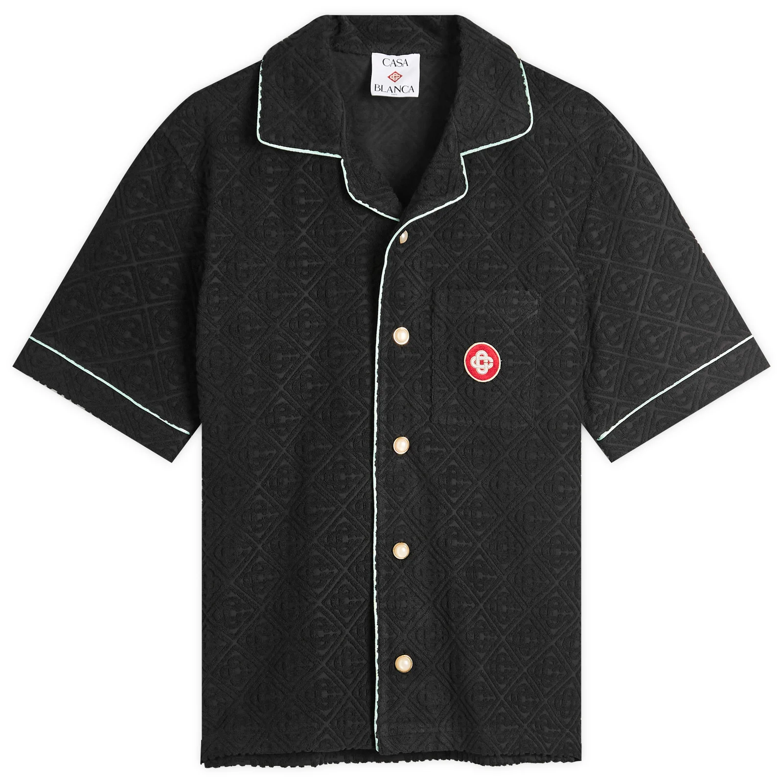 Casablanca Towelling Monogram Shirt