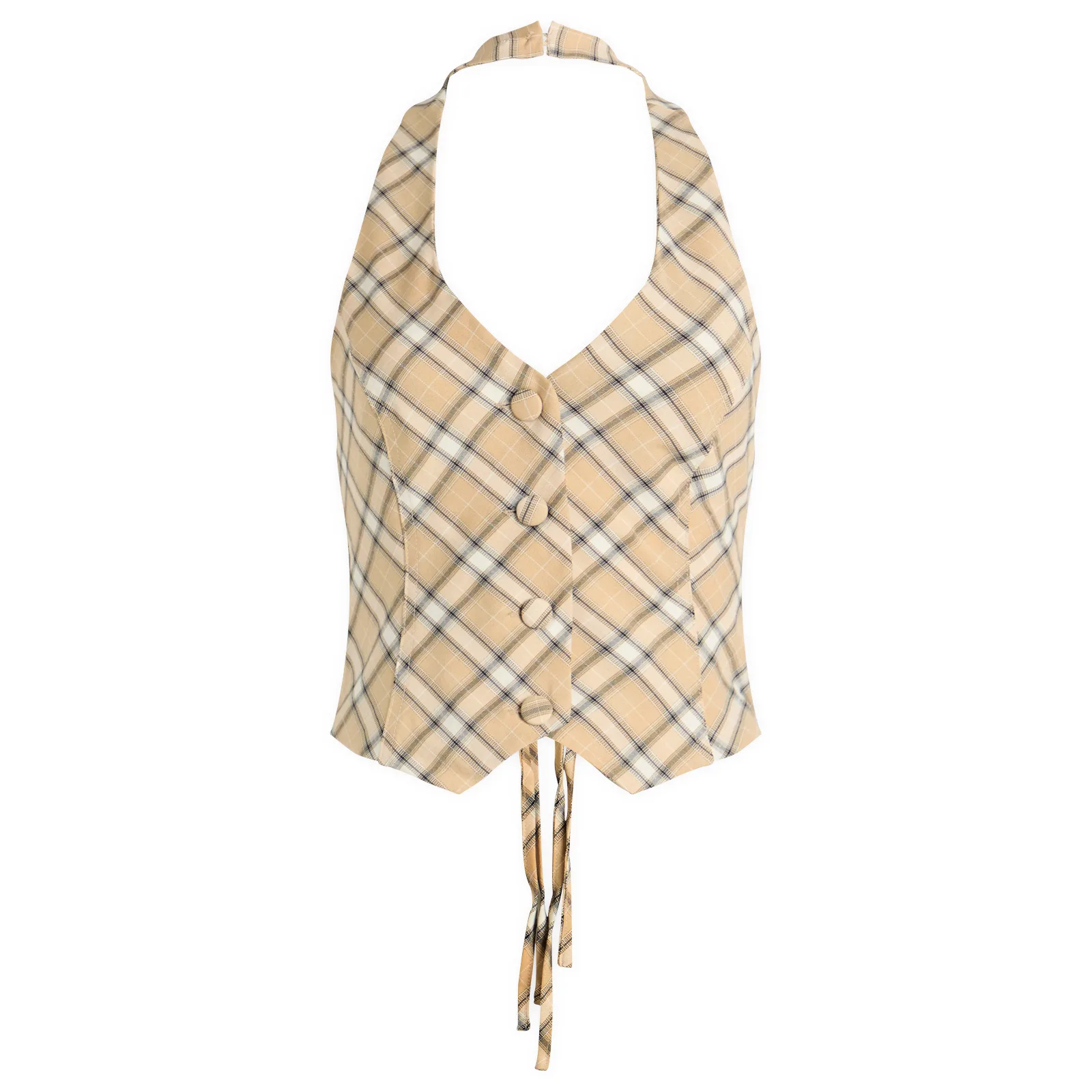 House of Sunny Sloane Check Waistcoat
