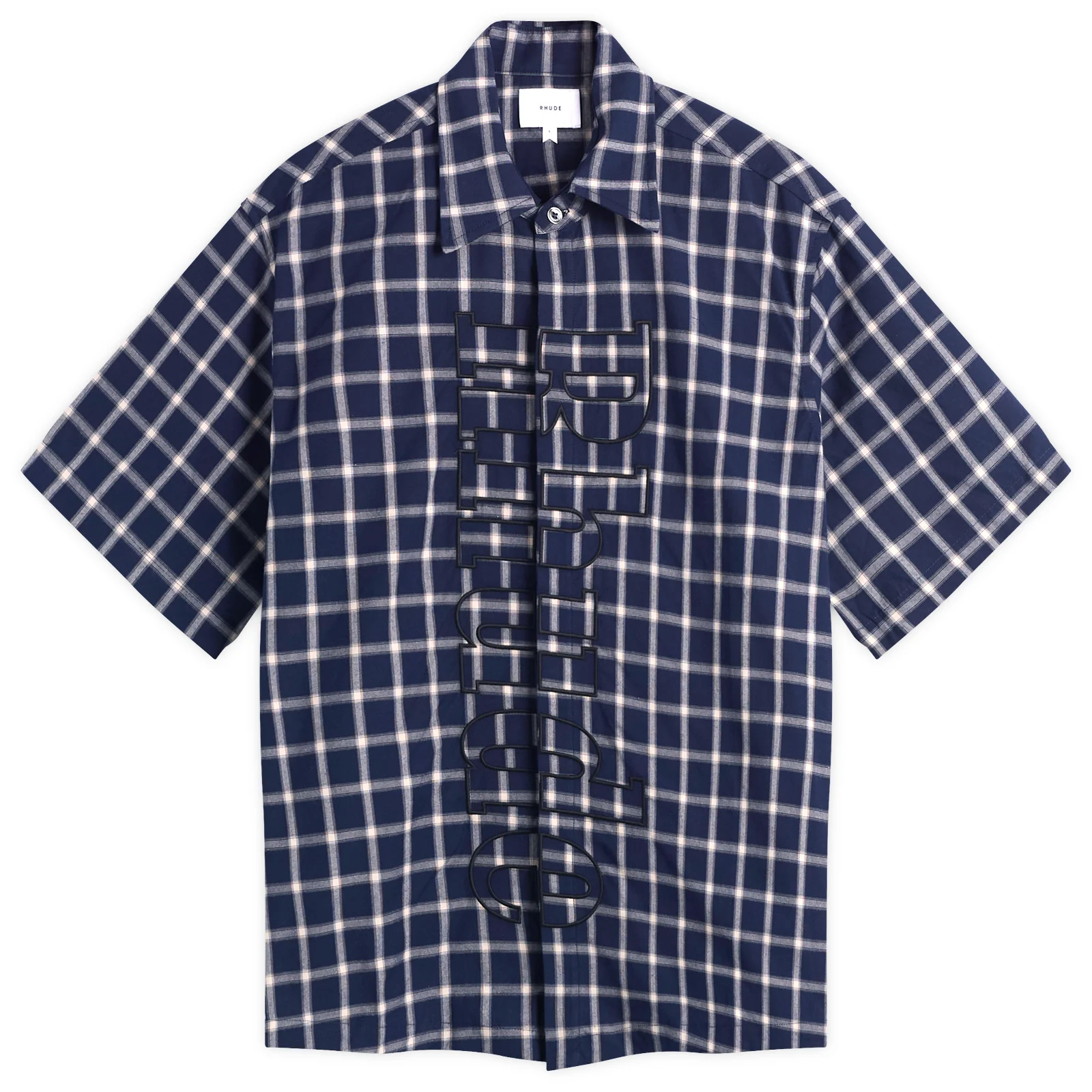 Rhude Center Logo Button Up Shirt