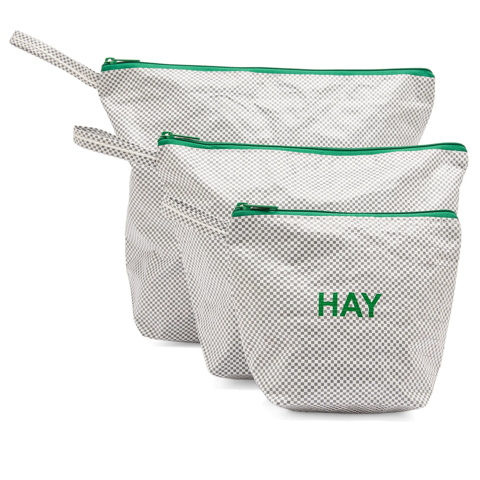 HAY Candy Mono Wash Bag - Wash Set of 3