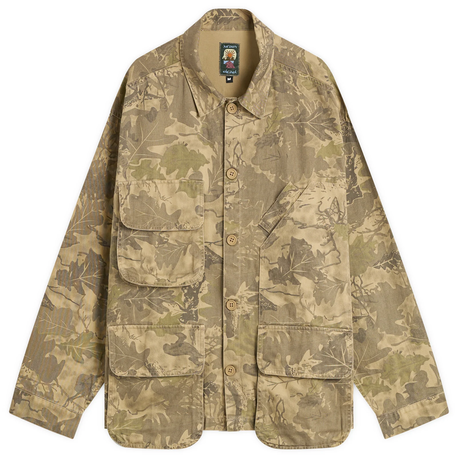 Brain Dead Twill Military Shirt Jacket