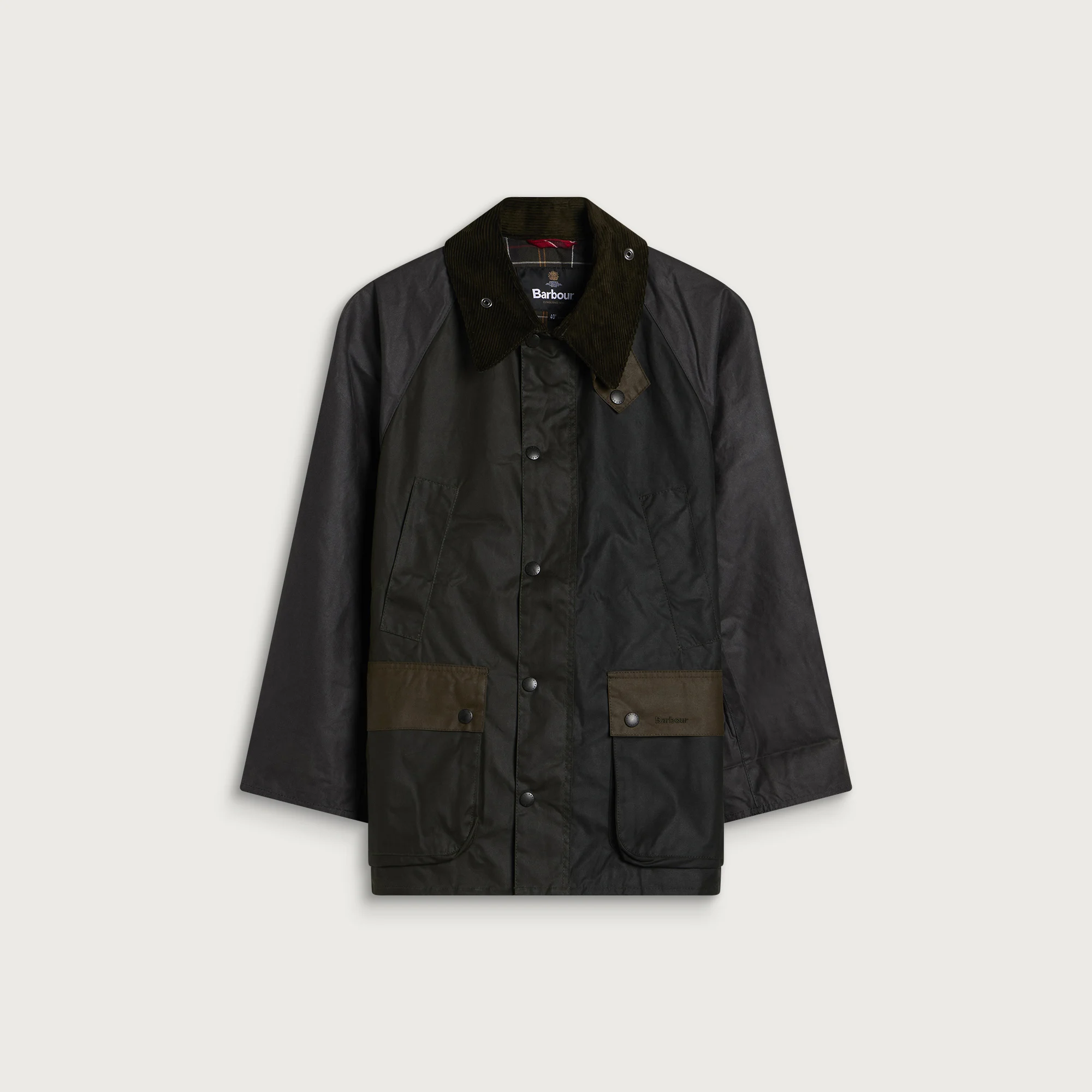 Barbour Patchwork OS Bedale Wax Jacket