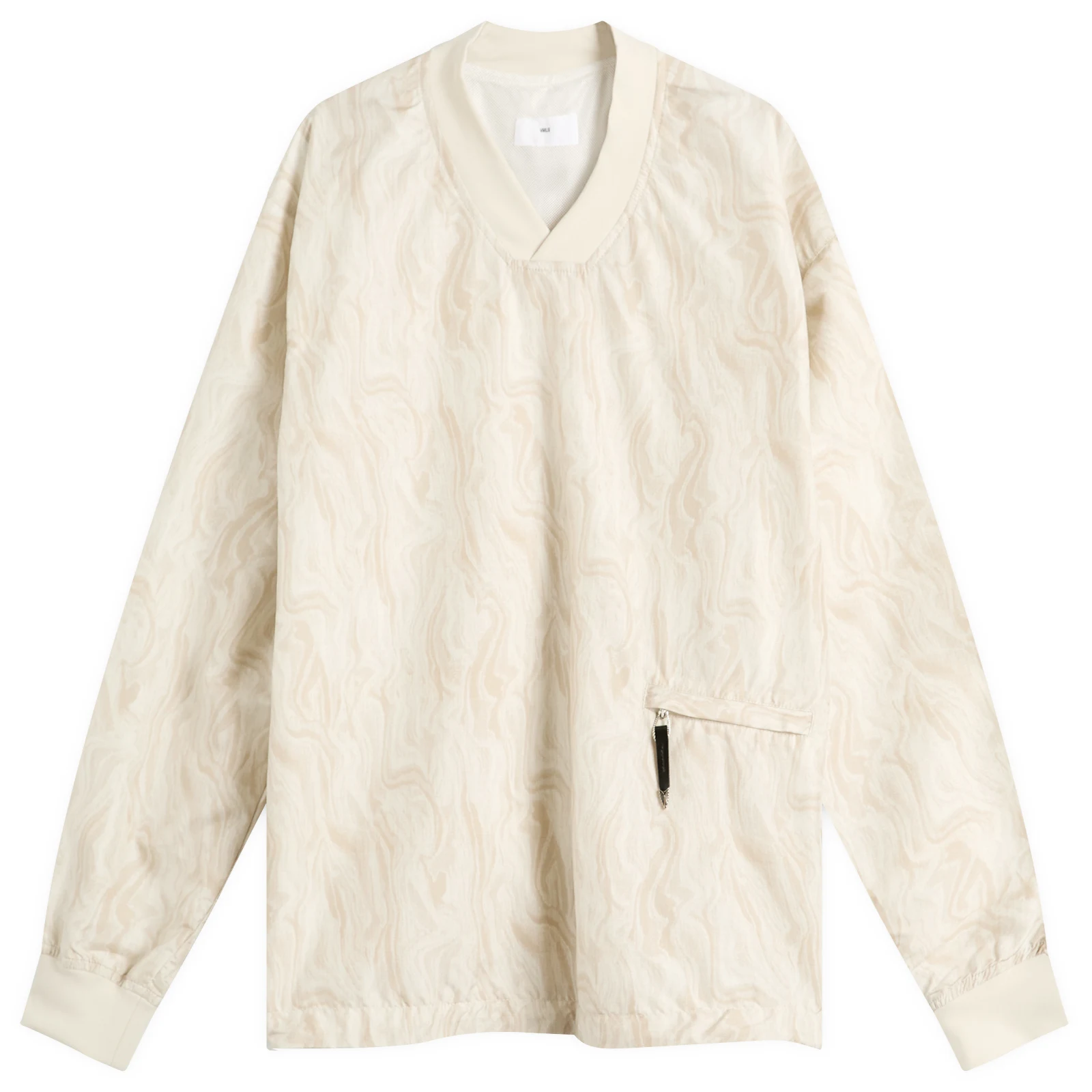 TOGA ARCHIVES V-Neck Ripstop Pullover