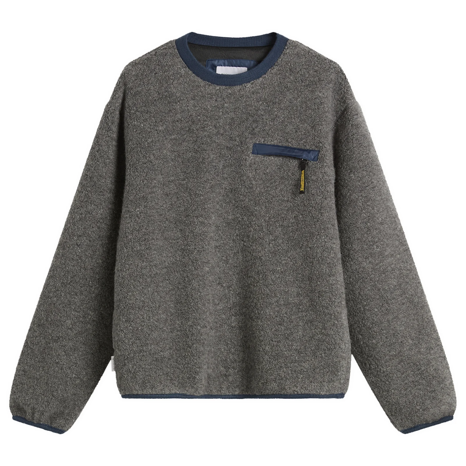 thisisneverthat x GORE-TEX WINDSTOPPER Wool Fleece Crew