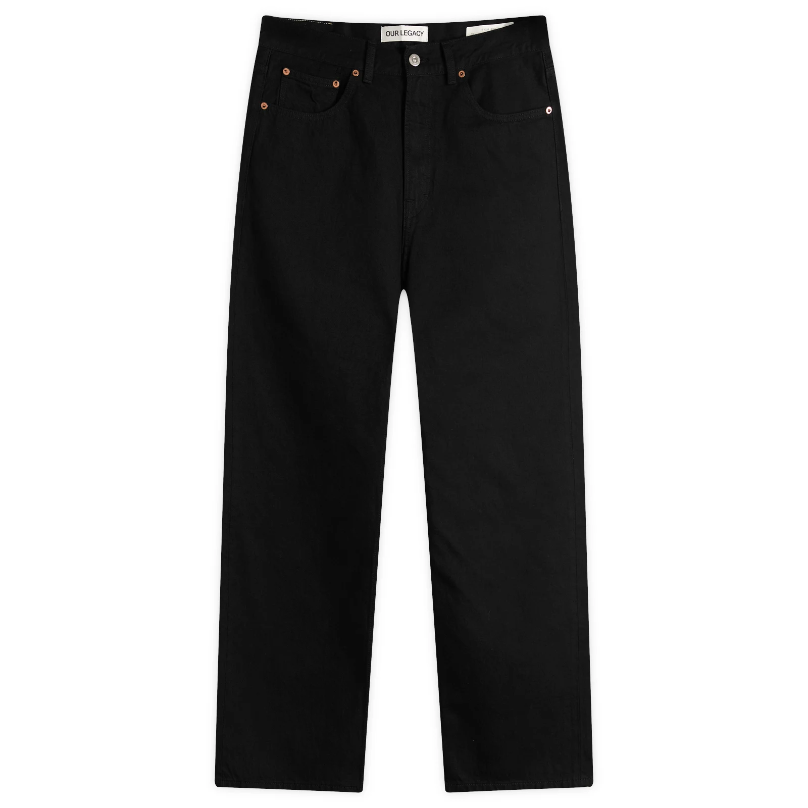 Our Legacy Third Cut Straight-Leg Jeans