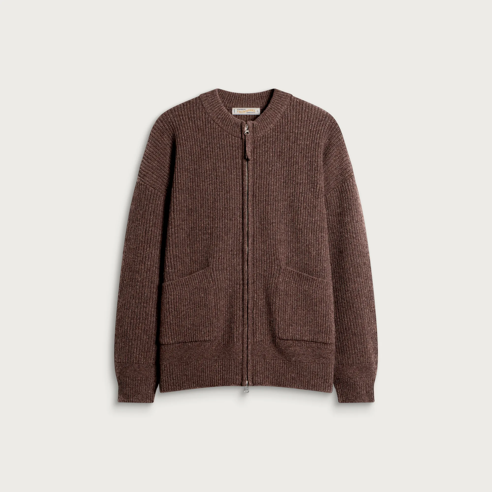 FrizmWORKS Wool Deck Zip Cardigan