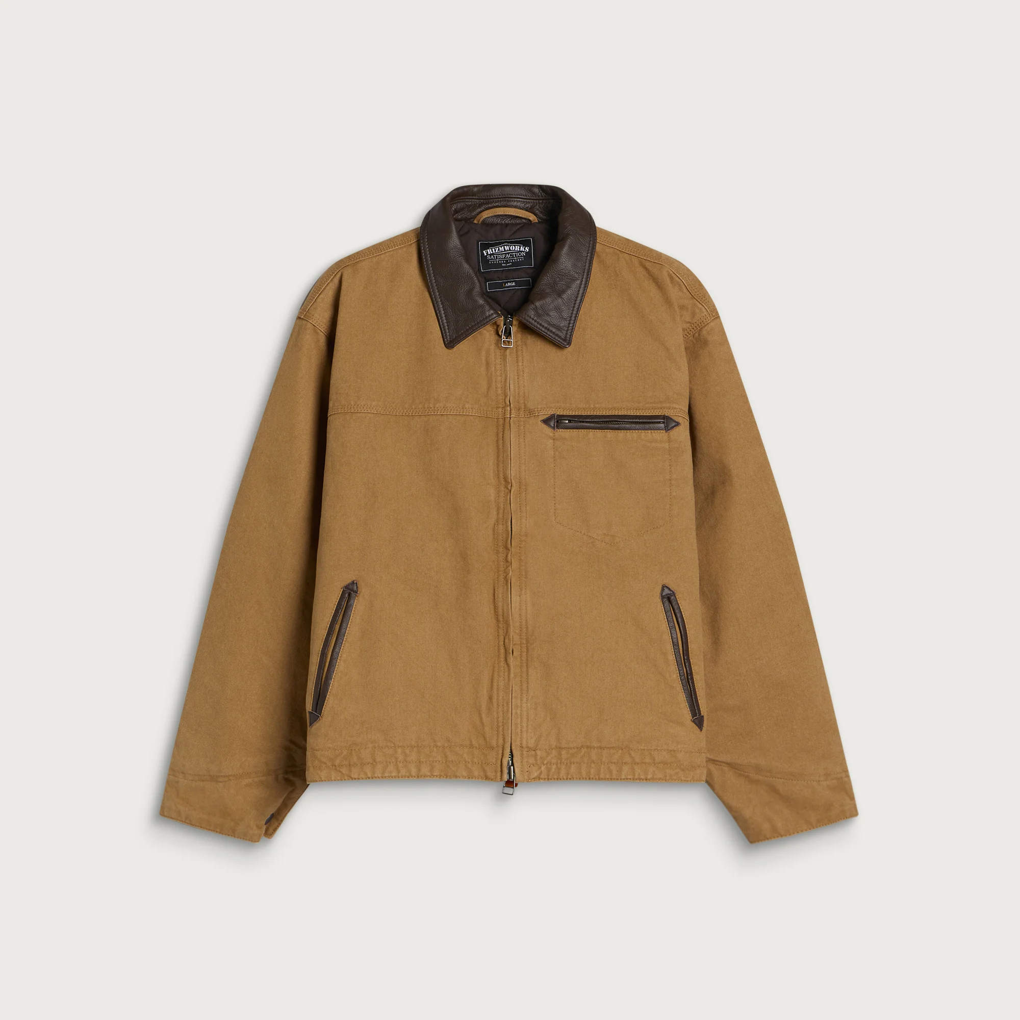 FrizmWORKS Heavy Canvas Destroyed Work Jacket