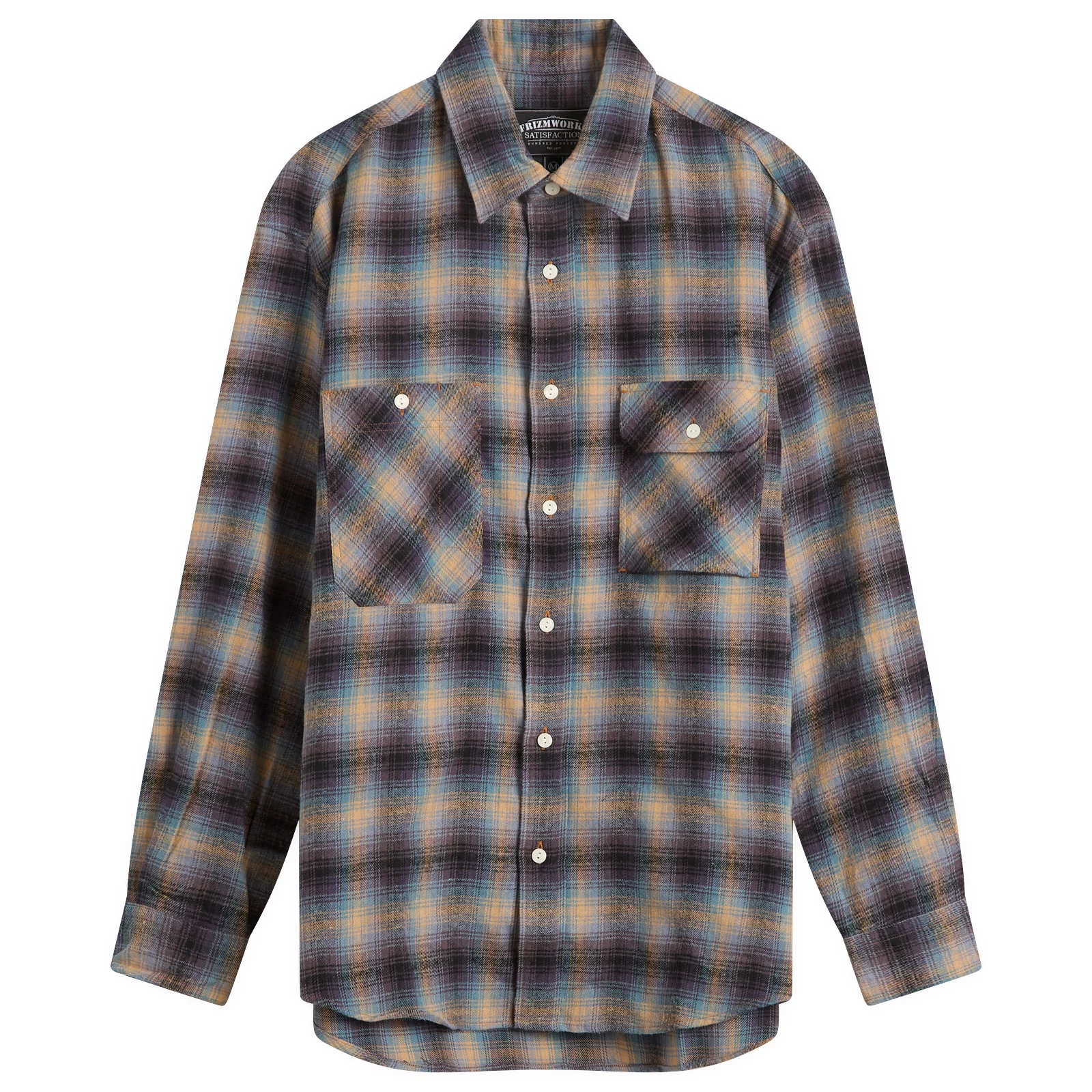 FrizmWORKS Flannel Check Work Shirt