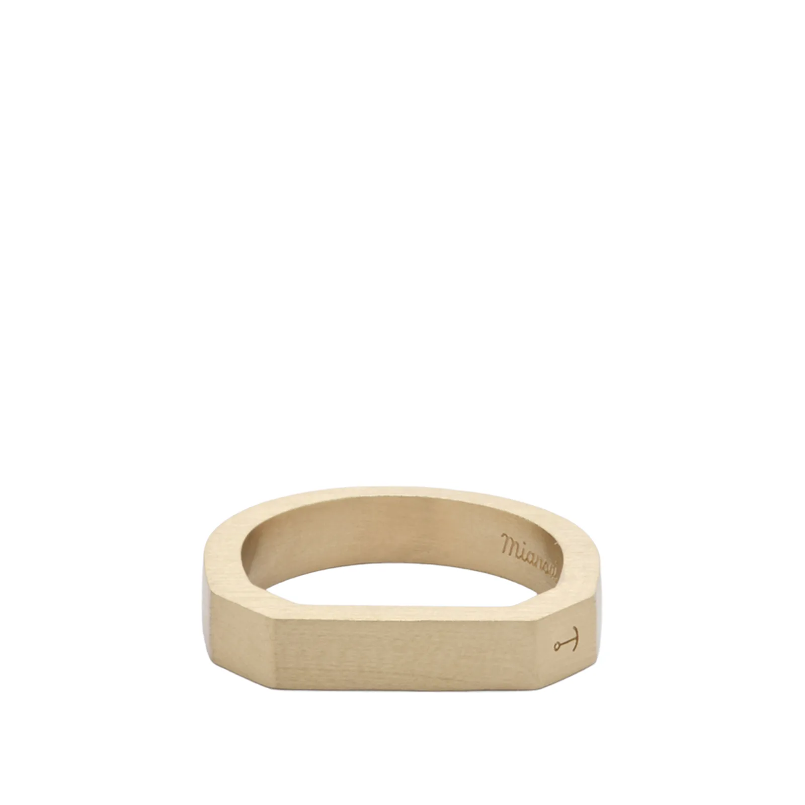 Miansai Hex Plated Ring