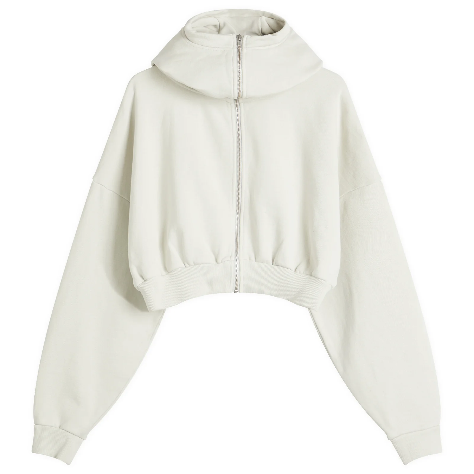 Entire Studios Cropped Full Zip Hoodie
